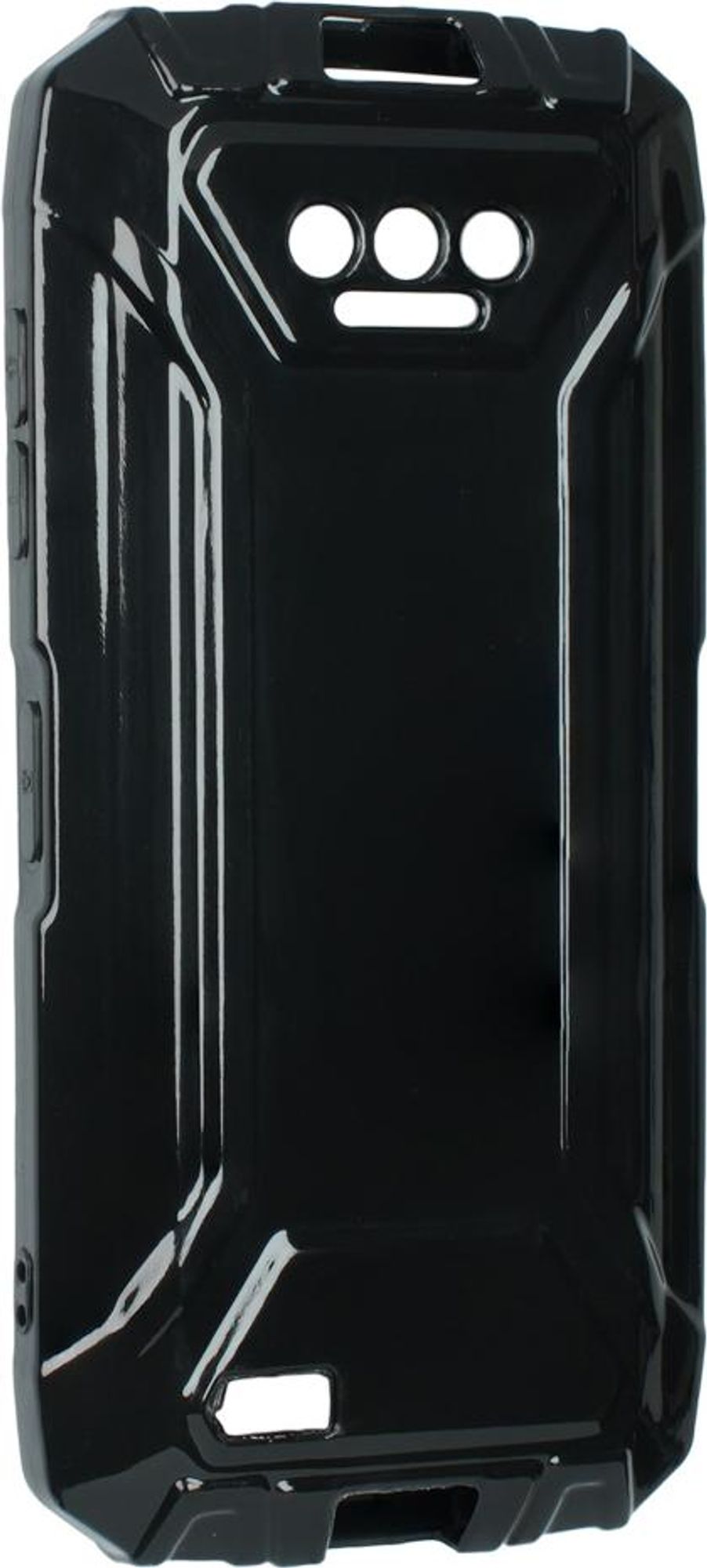caseroxx Schutz-Hülle TPU-Hülle kompatibel mit Doogee S41 / S41T / S41 Pro / S41 Plus, Gummi Handy Tasche schwarz Bild 1