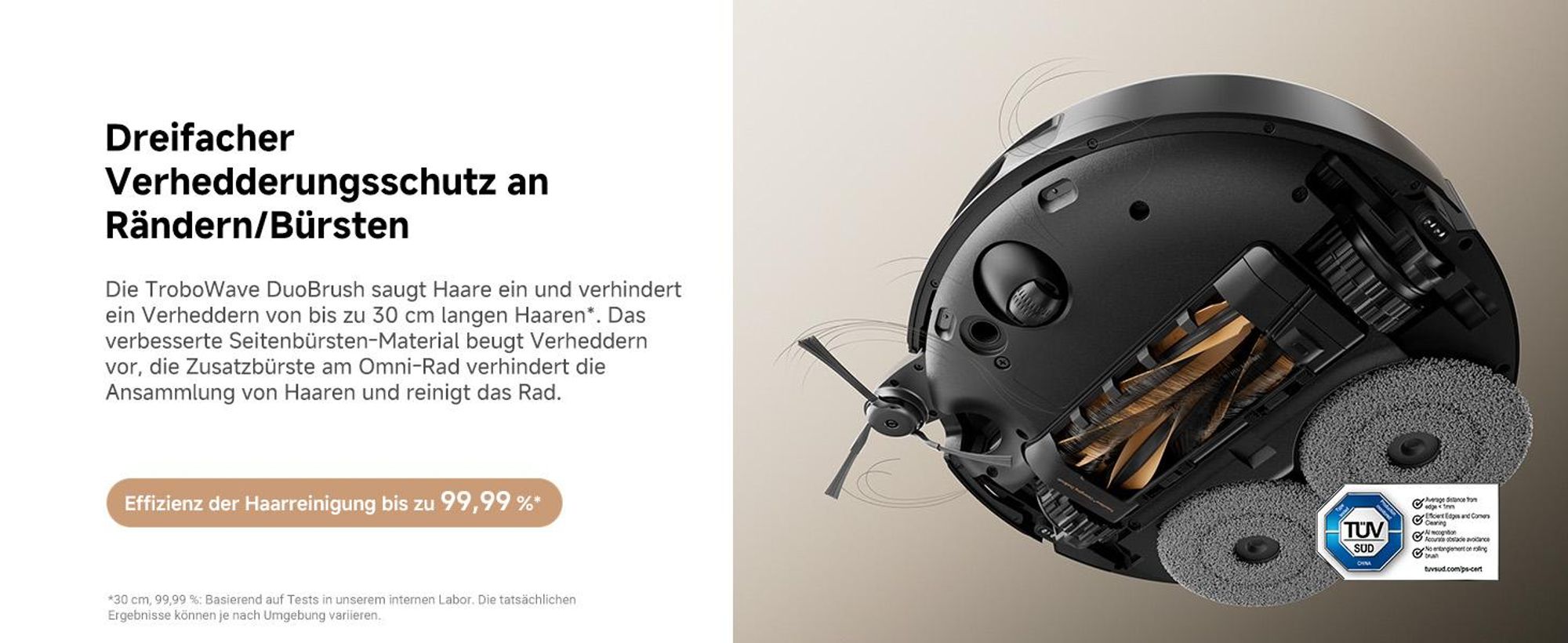 MOVA P50s Ultra Saug- und Wischroboter 24.000 Pa, Auto-Absaugstation, StepMaster, Dual-LiDAR, mit 1L Extra Reinigungsflüssigkeit