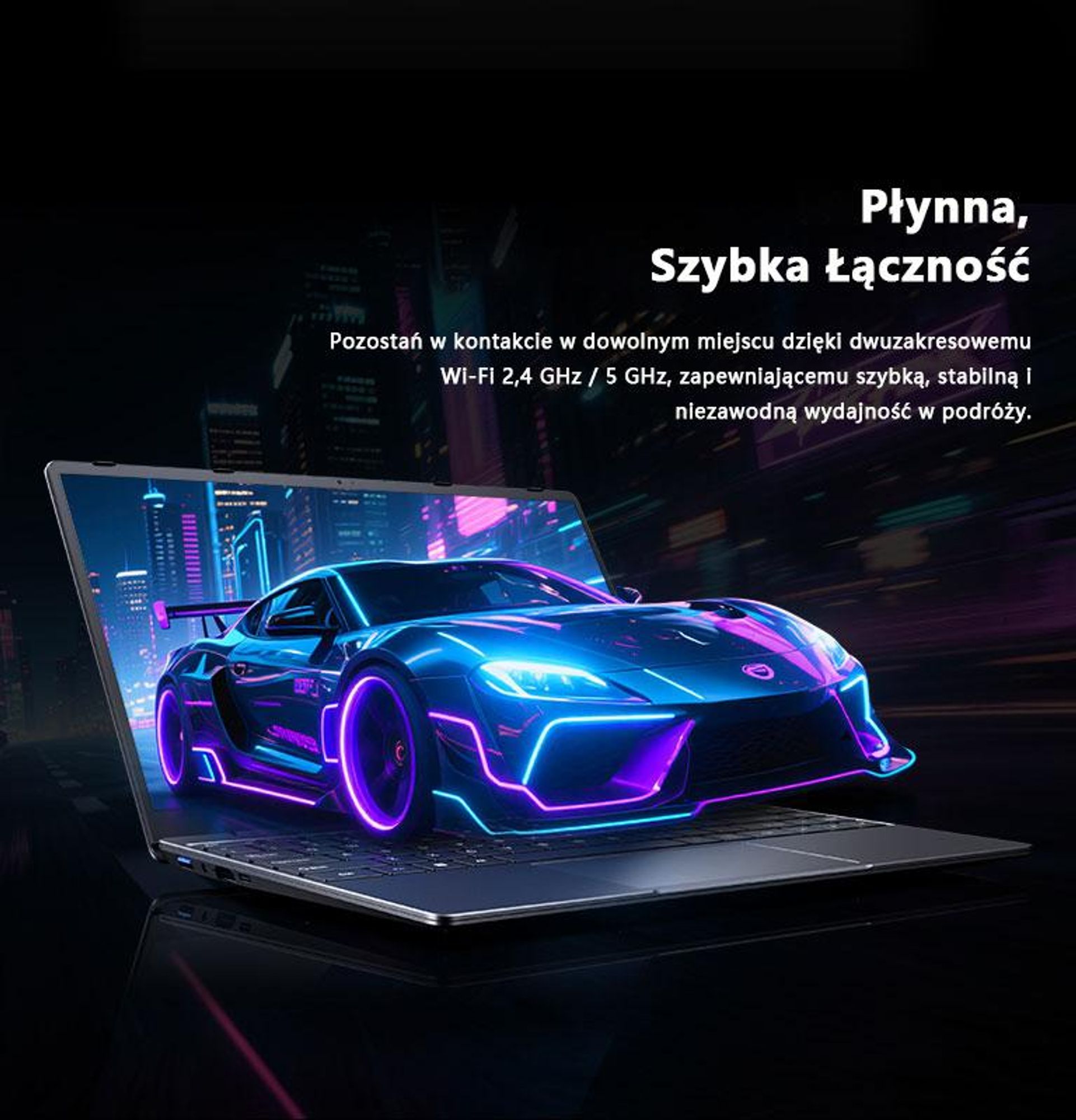 CHUWI CoreBook i3 laptop - 14 Calowy Procesor Intel i3-10100Y 8GB 256GB Windows 11 ultralekki - Szary