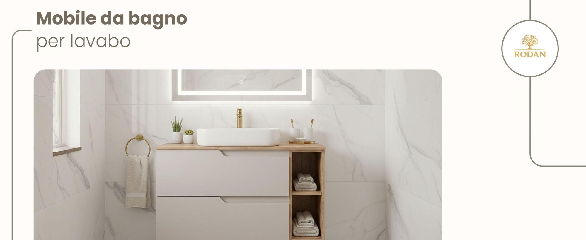 RODAN, mobile bagno, mobile sotto lavabo, mobile bagno moderno, mobili per il bagno