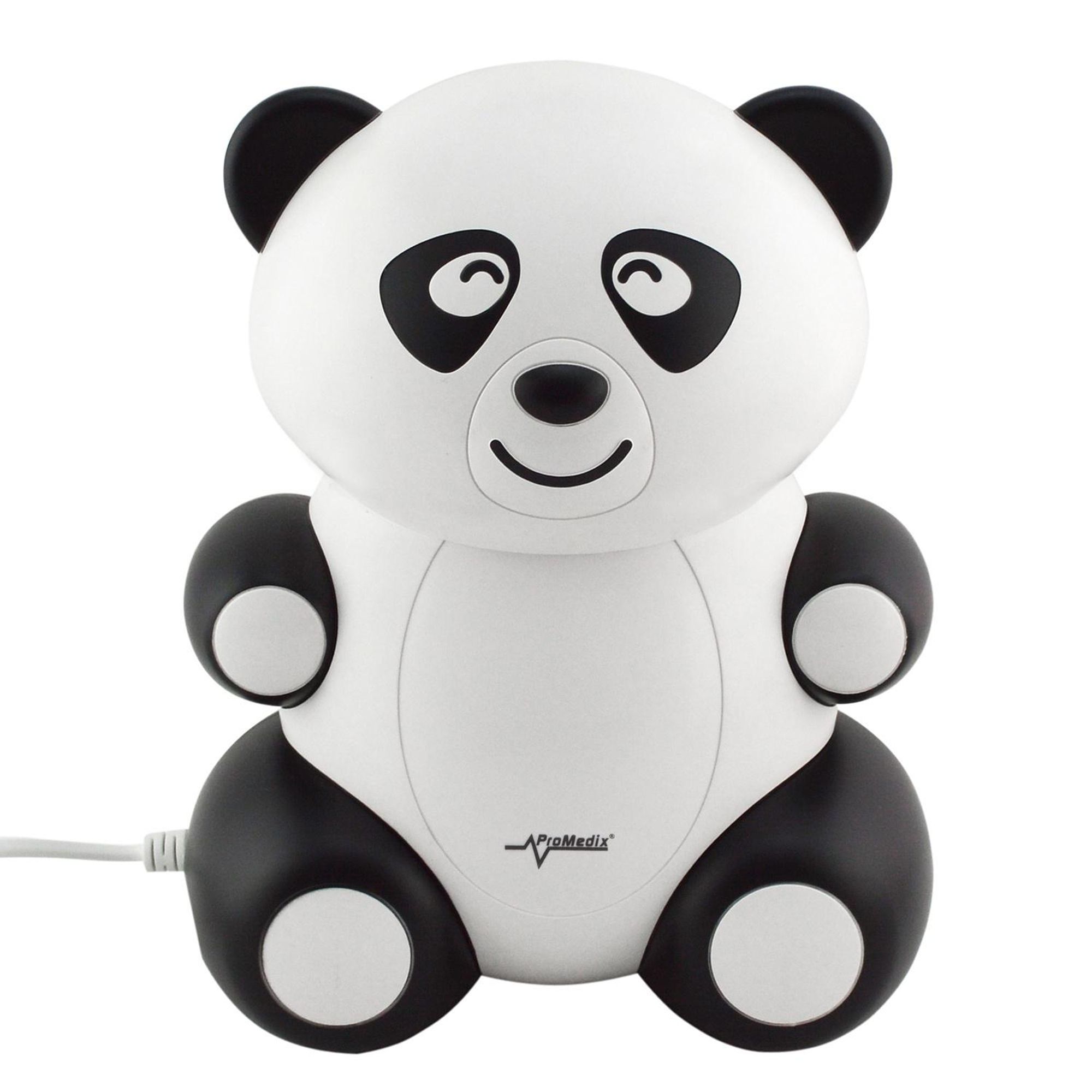 Inhalator Inhaliergerät Vernebler Inhalationsgerät Aerosolvernebler Komplettset2 Masken Verebler Mundstück Schlauch 5 Filter Panda