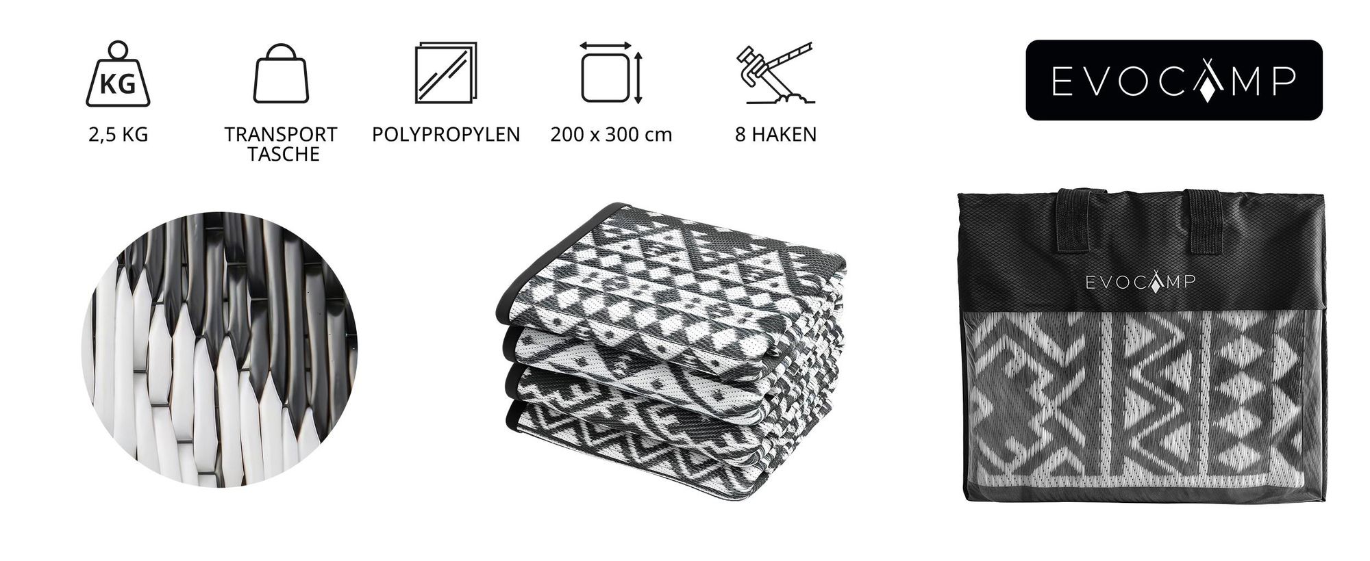 Outdoor Teppich 200x300 cm