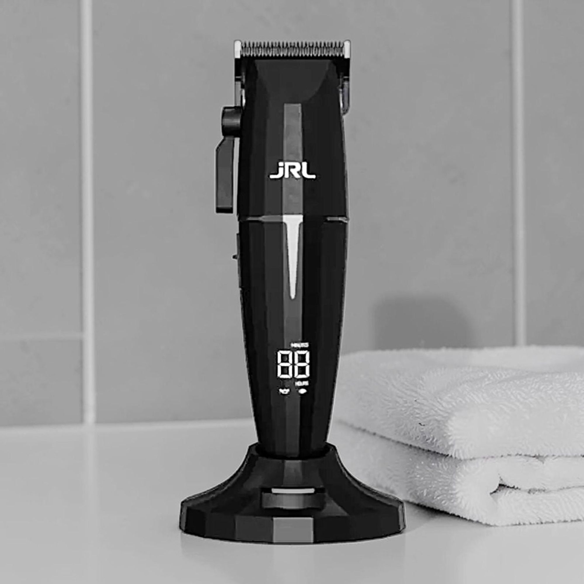 JRL Onyx Clipper Schwarz Haarschneider