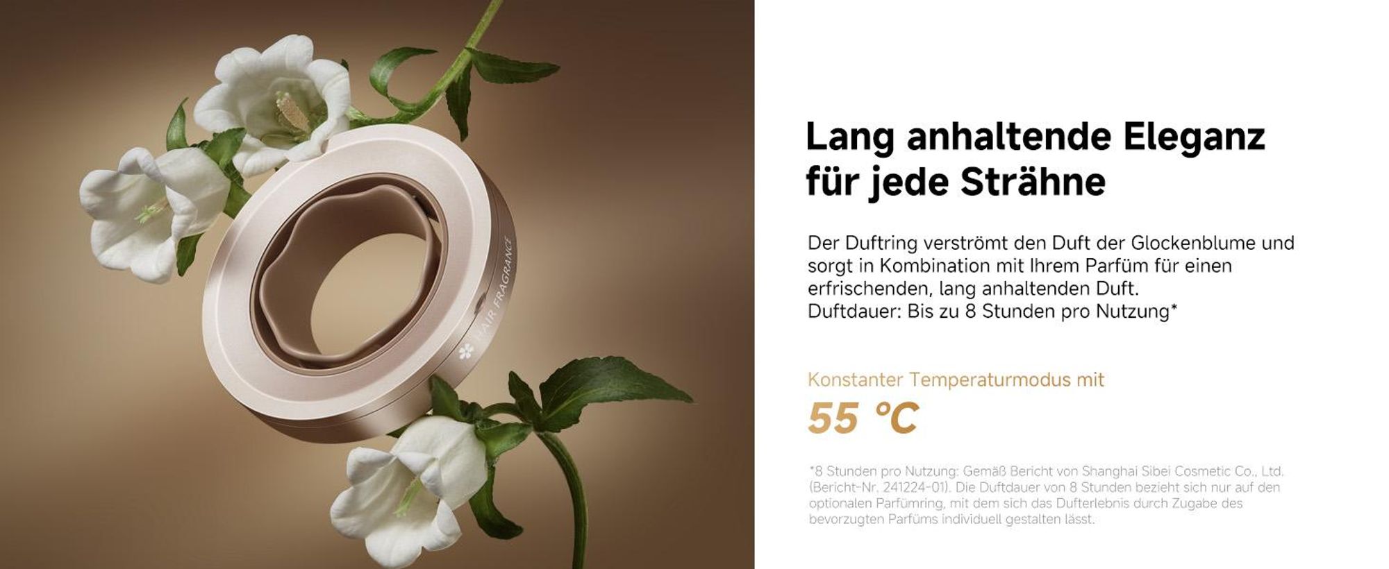 Dreame Glory Mix Haartrockner Mit Negativen Ionen,Aromatherapie-Haarpflege,3 austauschbare Multifunktionsdüsen,NTC 55℃ Temperaturregelung,110K RPM