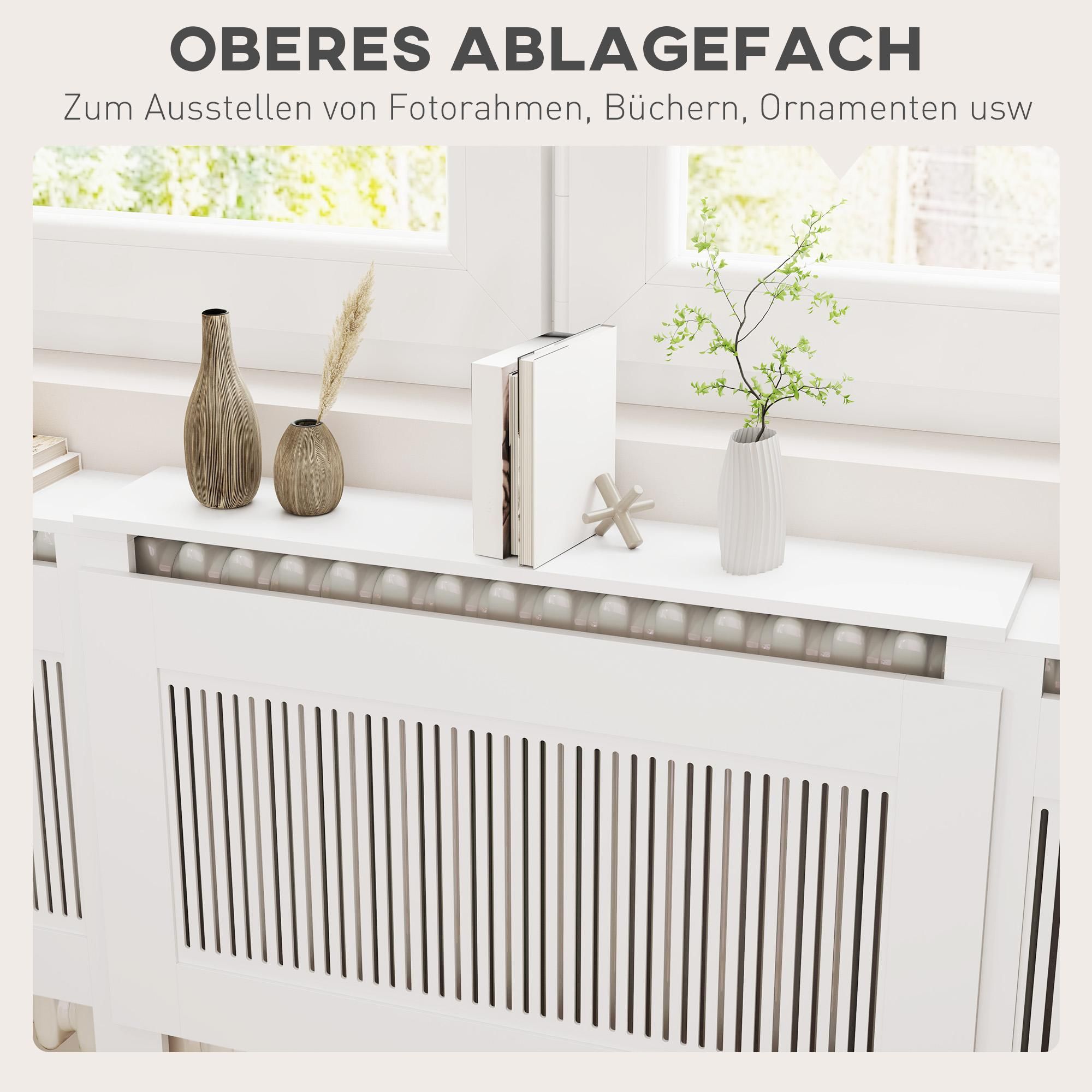 weiß Lamellendesign modern