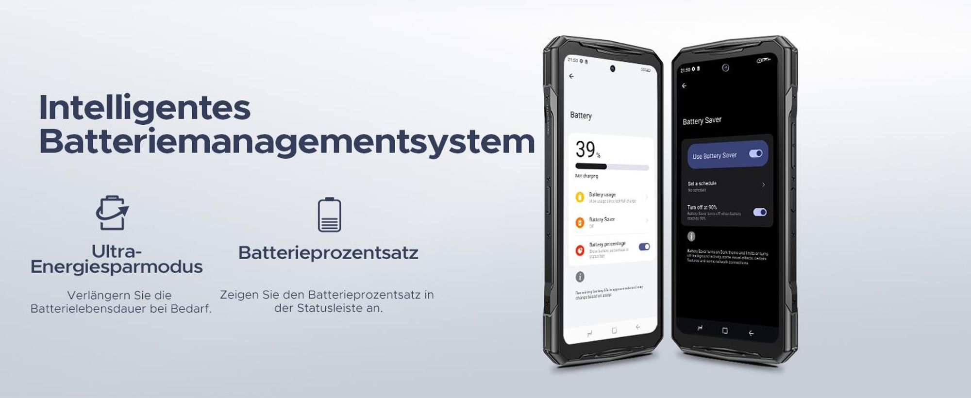 DOOGEE V40 Outdoor Handy Ohne Vertrag 5G - MediaTek Dimensity 7300 Android 14 Handy, 32GB RAM + 512GB ROM Outdoor Smartphone, Rugged Baustellenhandy