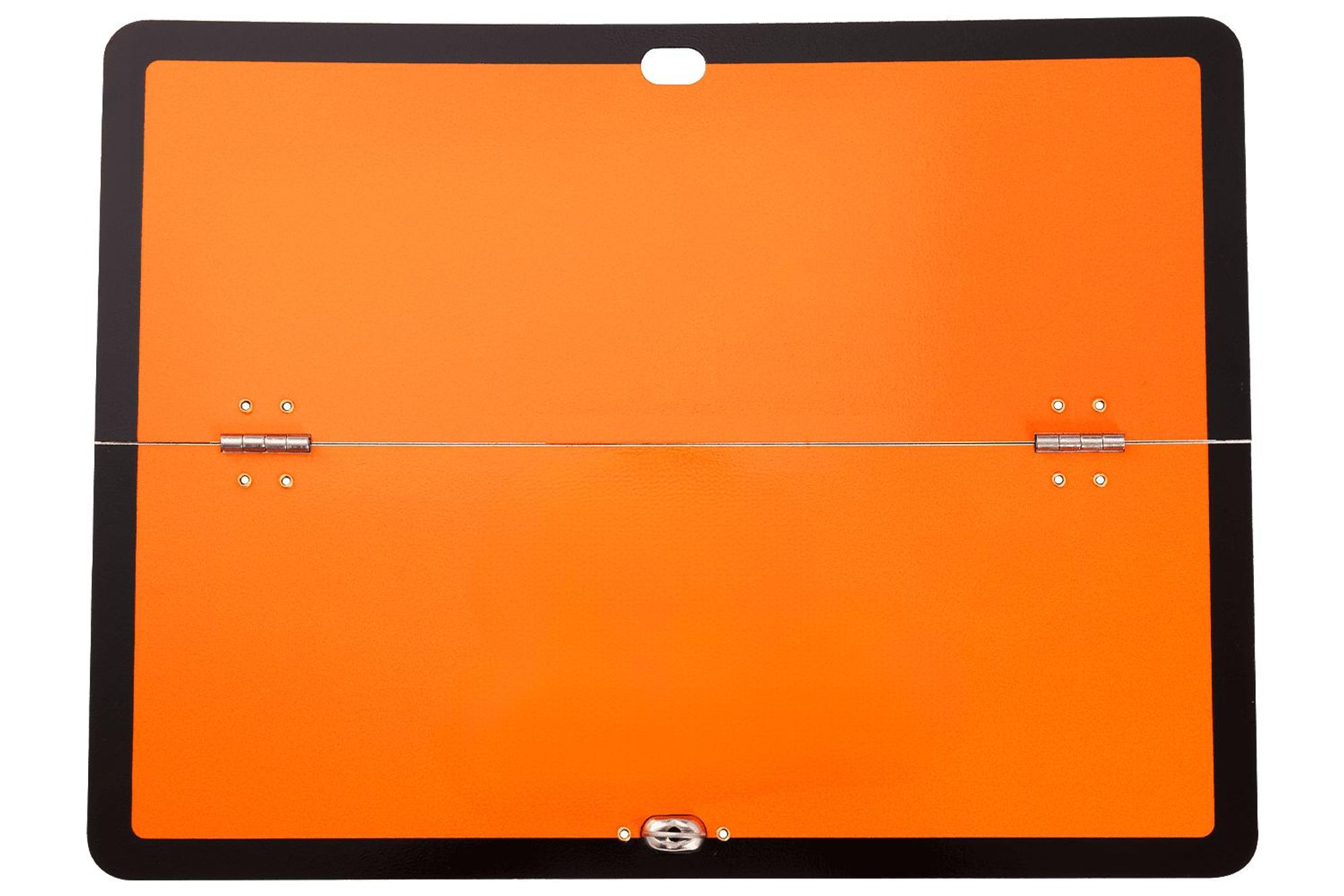 HERMON HILLS ADR Warntafel klappbar 400x300mm Klasse 1 reflektierend aus Aluminium für LKW, Gefahrgut-Anhänger und Transporter