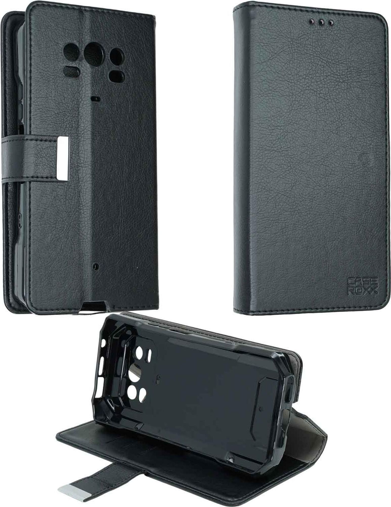caseroxx Handy Hülle Tasche kompatibel mit Ulefone Armor 27 Pro / 27T Pro Bookstyle-Case Wallet Case Bild 1