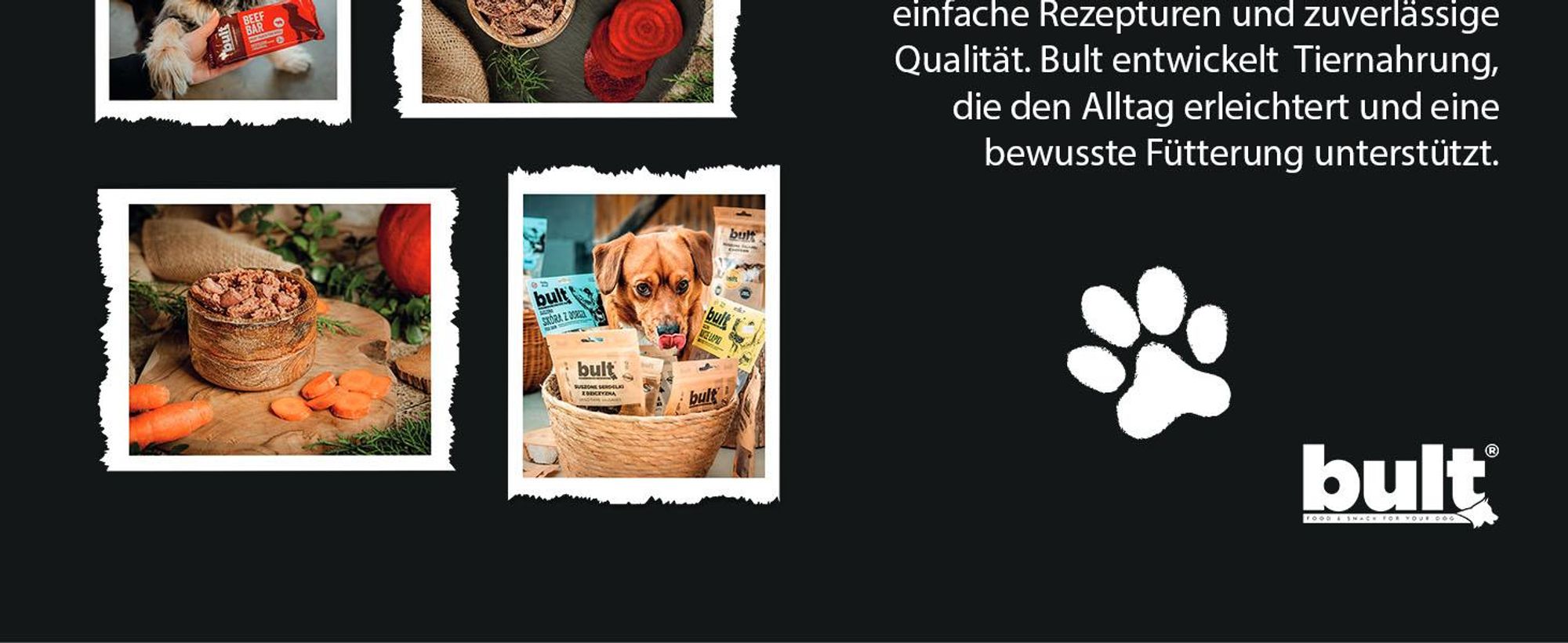 BULT - Hundefutter Lammfleisch - Nassfutter Beutel 500 g - Hundenassfutter - Lamm Hundefutter - Vollnahrung Hund