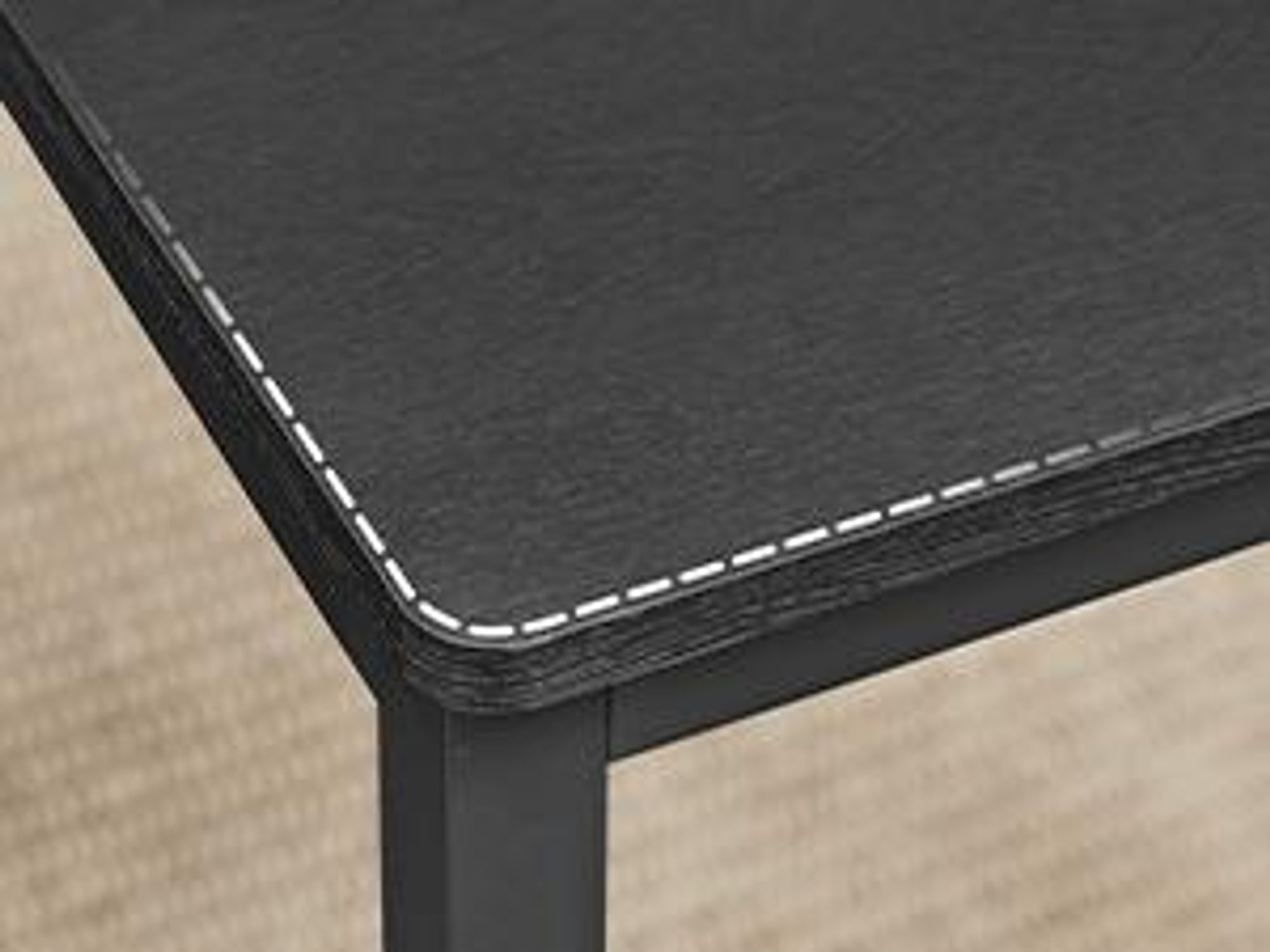 VASAGLE Esstisch, Küchentisch-Set mit 2 Bänken, 3er-Set, 110 x 70 x 75 cm, Aschschwarz-Tintenschwarz