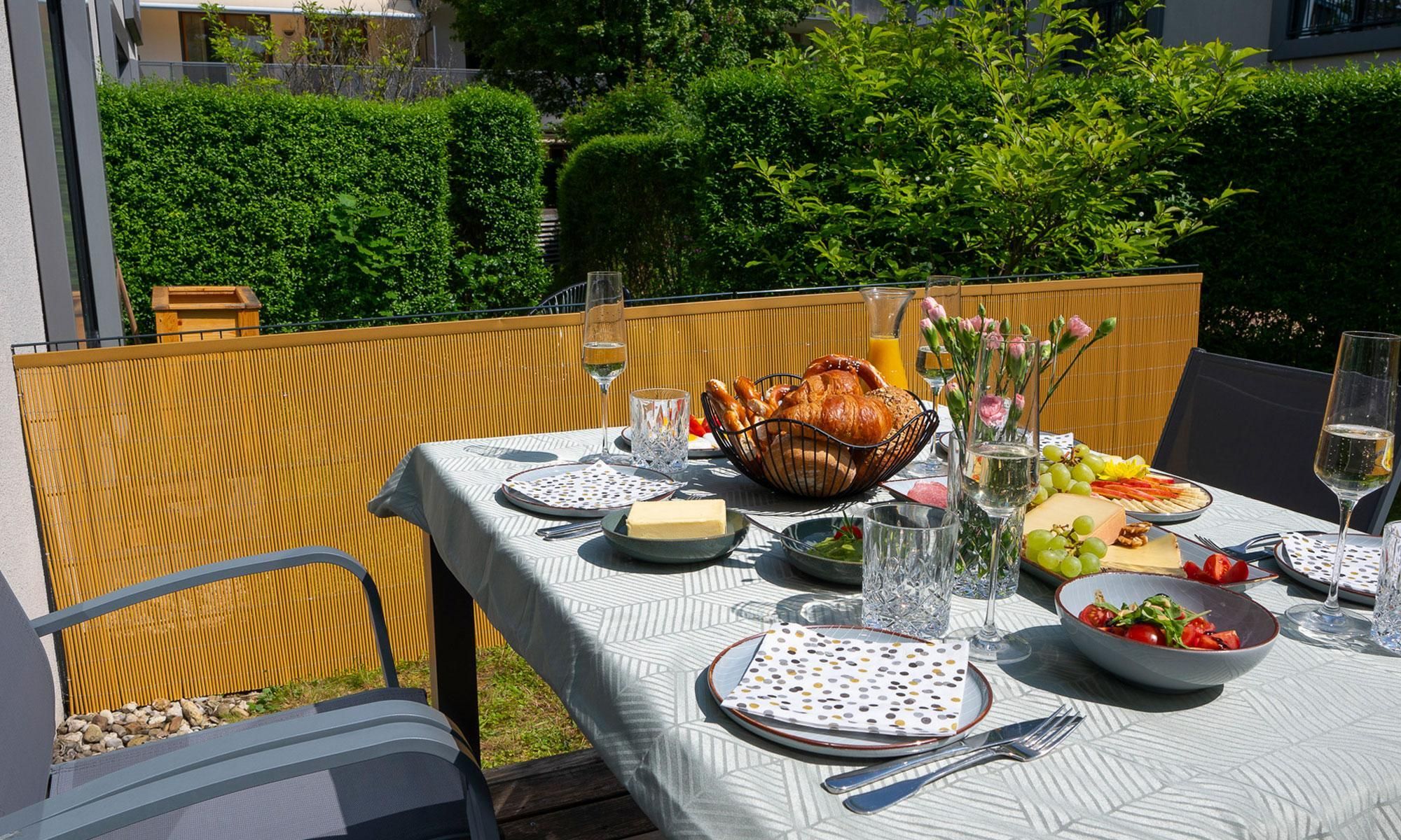 Sichtschutzmatte Balkon LOP 150x300cm bambus Blickdicht Zaun Terrasse paramondo