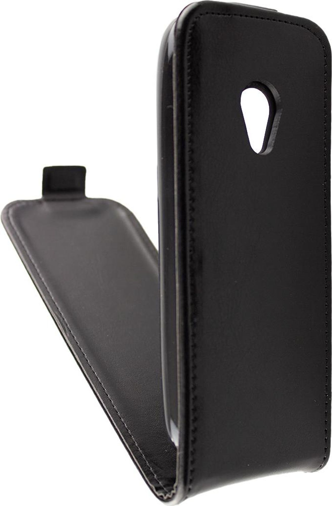 caseroxx Schutz Tasche Hülle Flip Cover kompatibel mit Nokia 6310 (2021), Smartphone Tasche Flip Cover in schwarz Bild 3