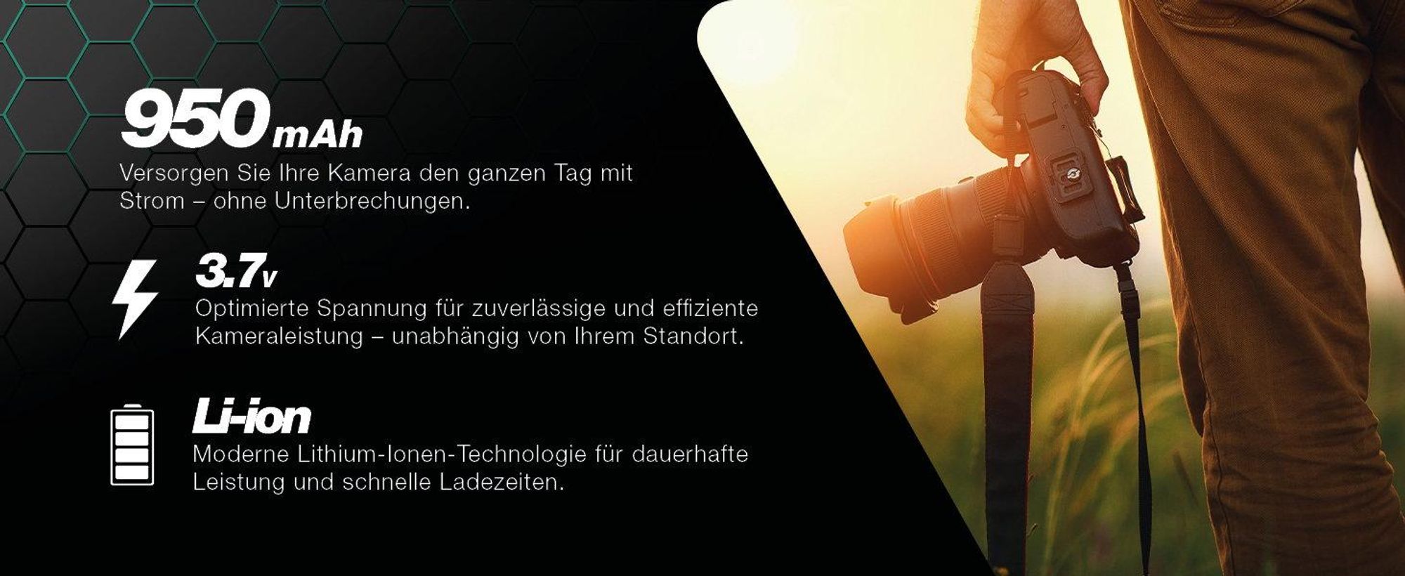 CELLONIC 1x Akku für Kamera Kompatibel mit Casio CA-26 (Exilim EX-Z750), Exilim EX-FC100, Exilim EX-Z750, NP-40 - (950mAh , 3.7V)