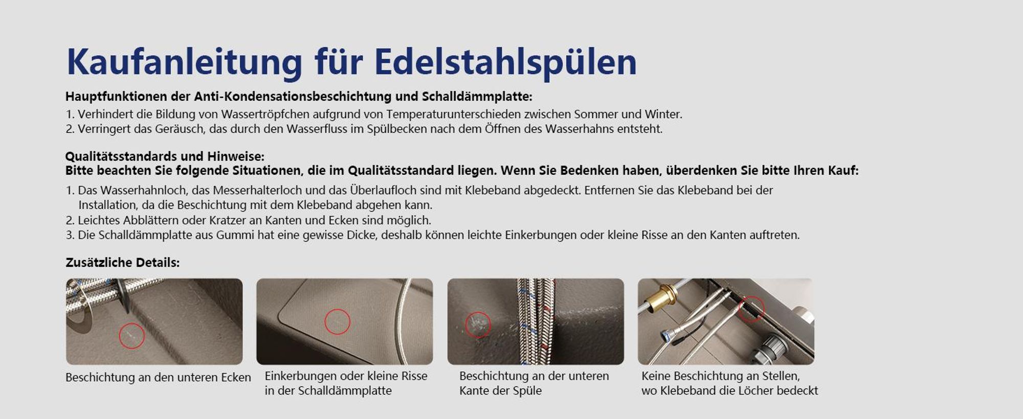 Spülbecken Schwarz 55×45 cm – Edelstahl Küchenspüle mit Pop-Up Abfluss, Armatur Set & komplettem Zubehör, Einbauspüle für Unterschränke ab 60 cm