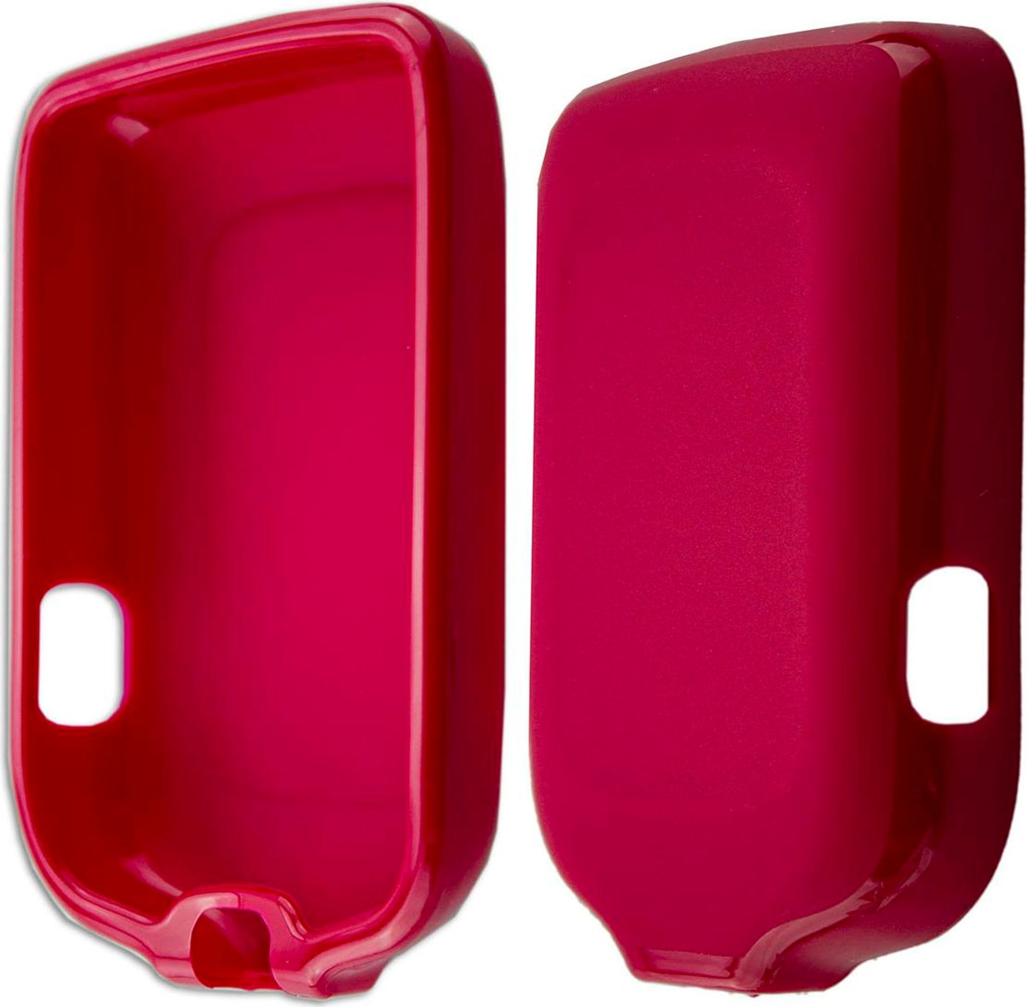 caseroxx Schutz-Hülle TPU-Hülle kompatibel mit Freestyle Libre 1 / 2 / 3 / Insulinix / 14 Day, Gummi Handy Tasche rot Bild 3
