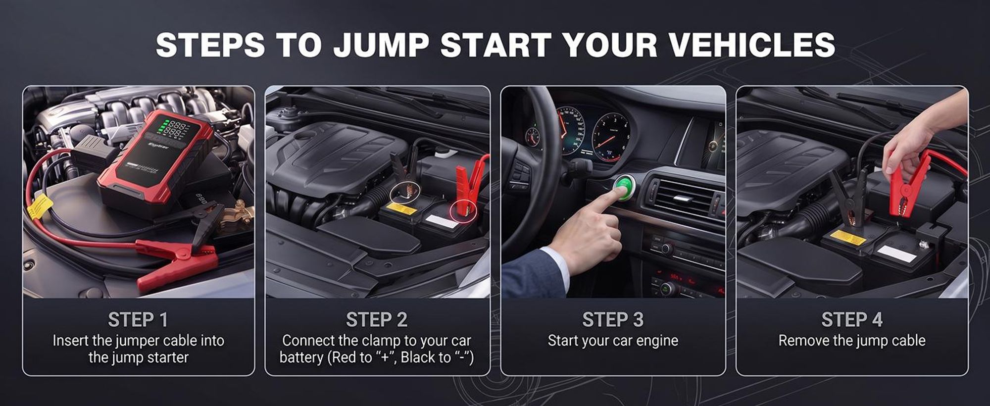 Auto Starthilfe,Jump Starter,Starthilfekabel,Powerbank,Starthilfebox,Starthilfegerät,Ladegerät