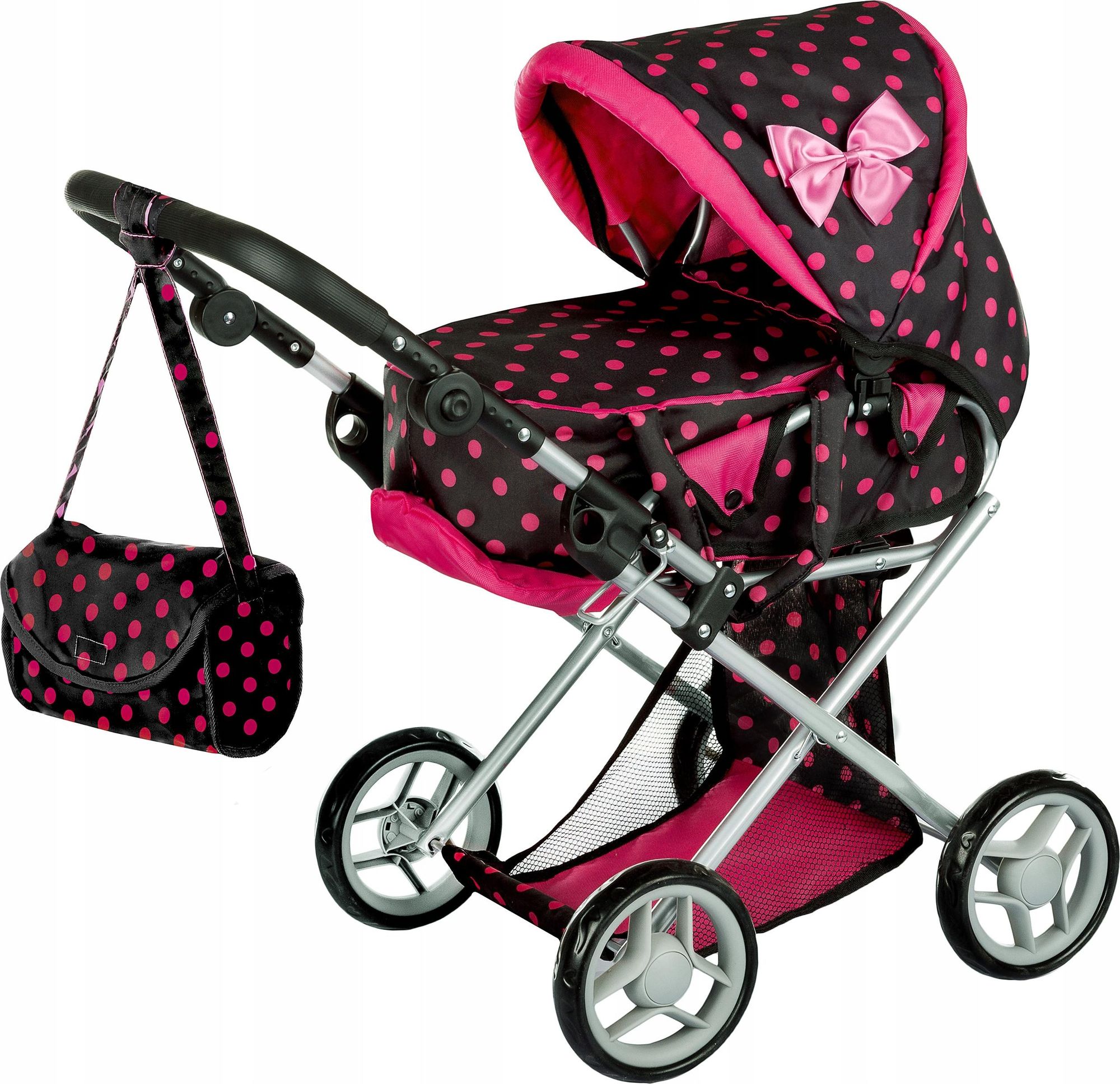 3-in-1 Puppenwagen Gondel und Sportwagen