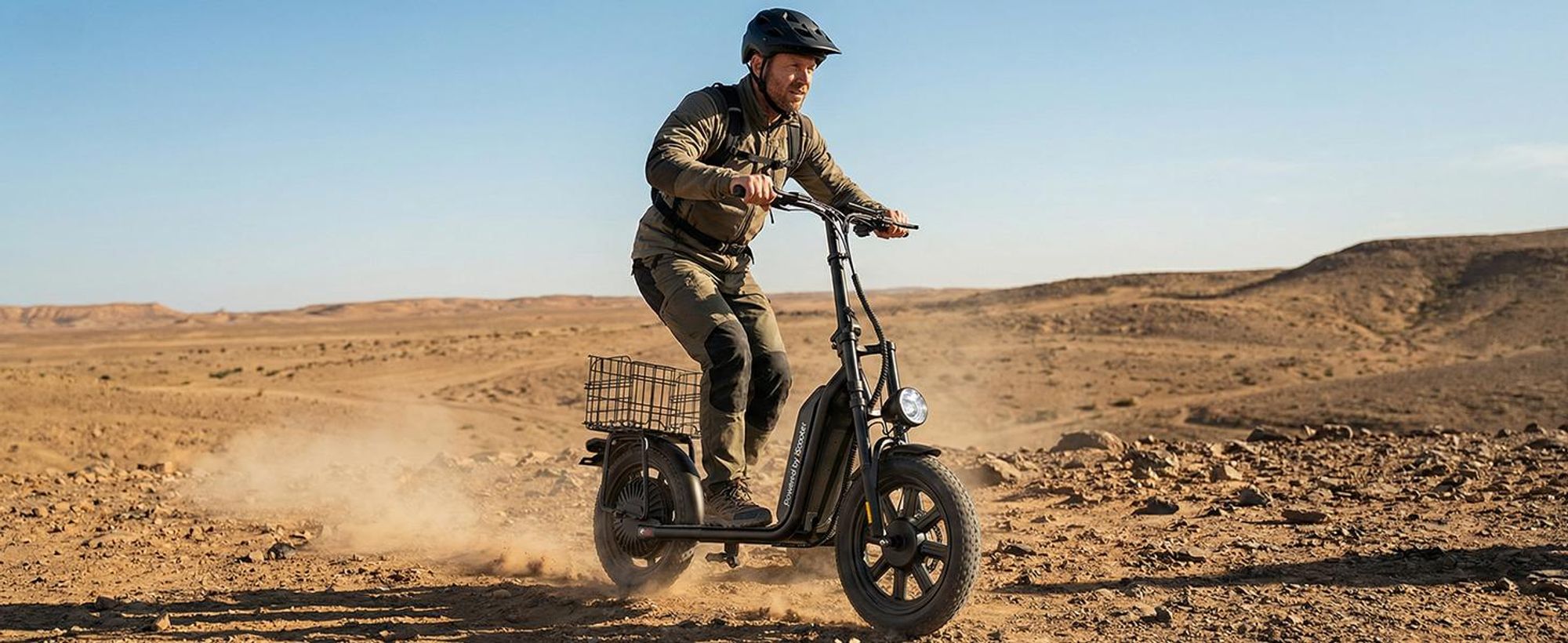 E Scooter mit Straßenzulassung,16 × 3.0 Zoll Fat Tire E Roller 100Km Max Reichweite,mit Klapprad Korb und Lenker mit App