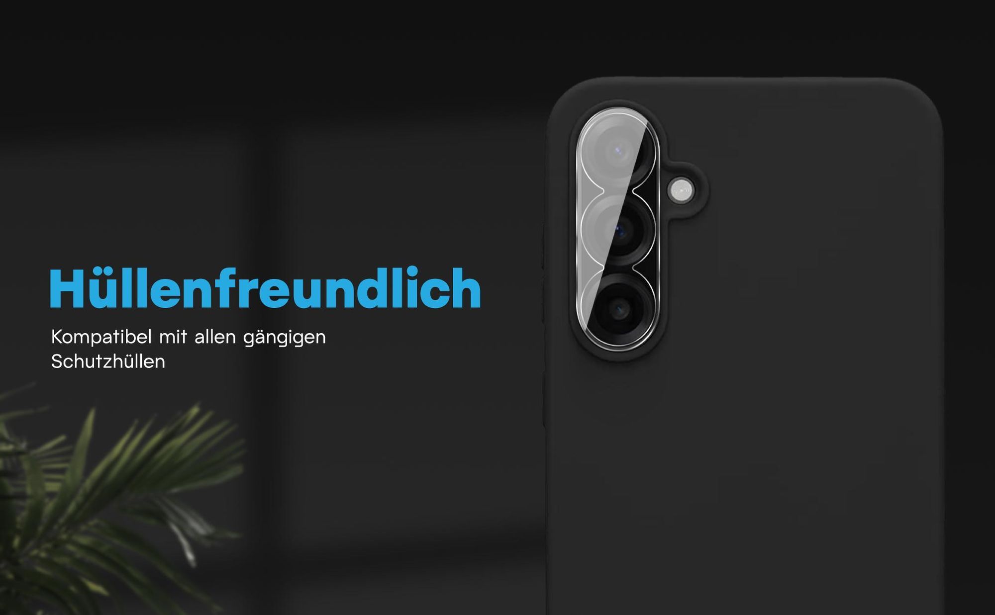 Kamera Schutzglas Set für Samsung Galaxy A57 5G kompatibel mit allen gängigen Hüllen