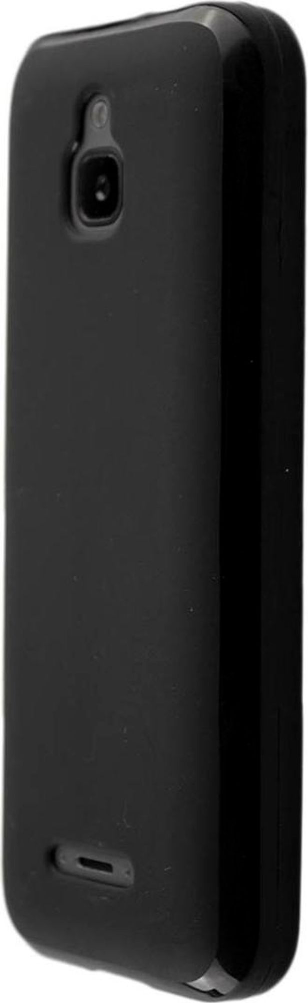 caseroxx Schutz-Hülle TPU-Hülle kompatibel mit Nokia 6300 4G, Gummi Handy Tasche schwarz  Bild 3