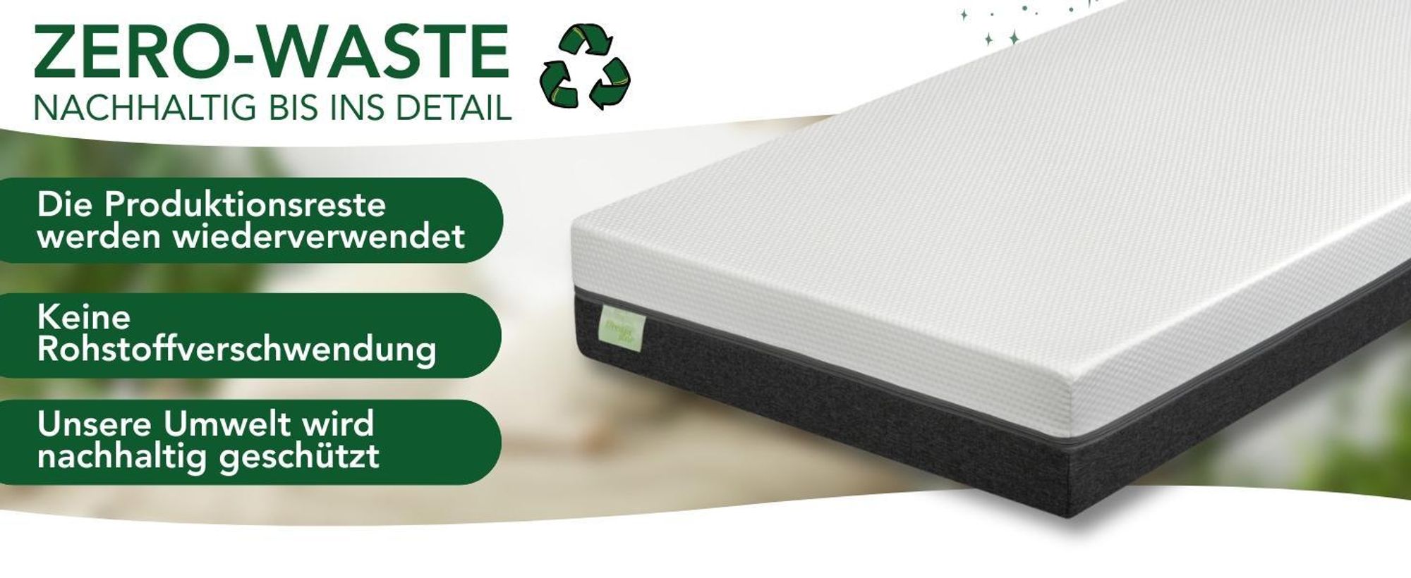 Premium Skyflex Matratze mit Gelauflage | 100 x 200 cm | H3 | 18 cm Höhe | DREAMSTAR Skyflex