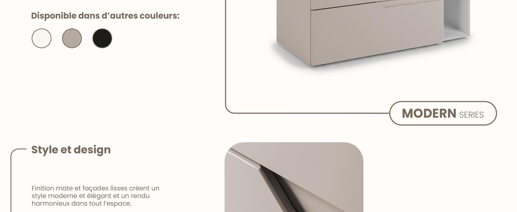 RODAN, meuble de salle de bain, armoire moderne, meuble sous vasque, meuble sous lavabo