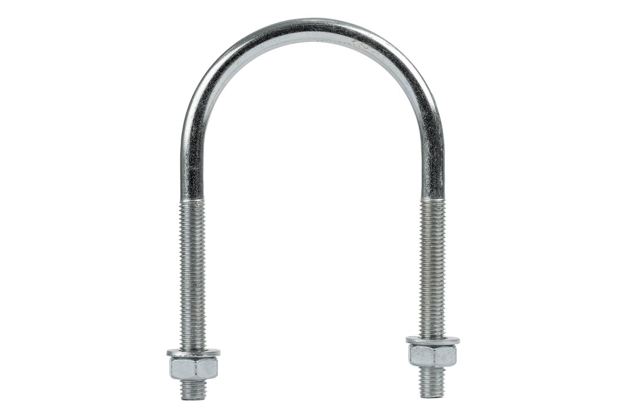 DROMET U-Bügel M10 x 77/138 mm (2 1/2") verzinkt mit Muttern