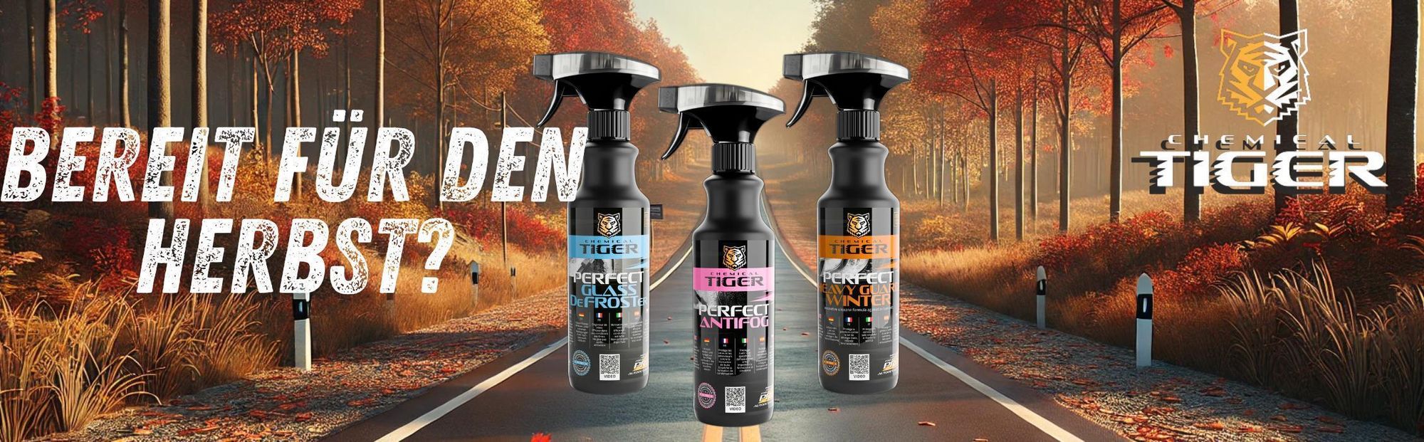 Herbst- und Winterprodukte für Ihr Auto von Chemical Tiger