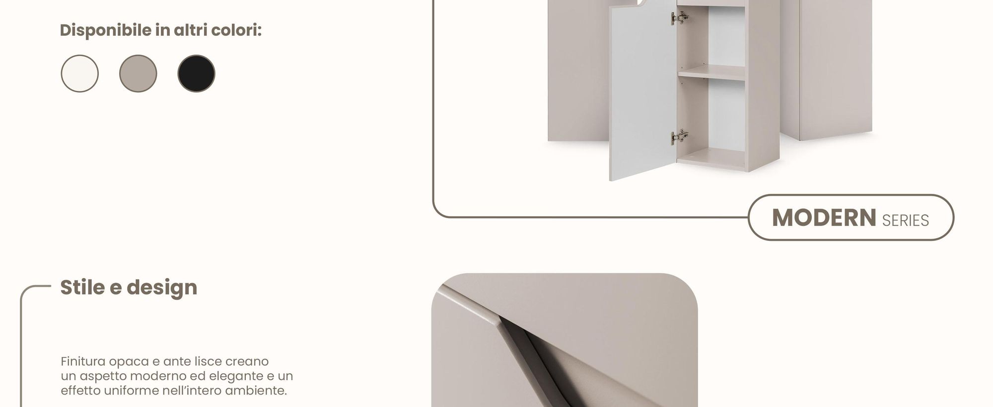 RODAN, mobile bagno, mobile sotto lavabo, mobile bagno moderno, mobili per il bagno