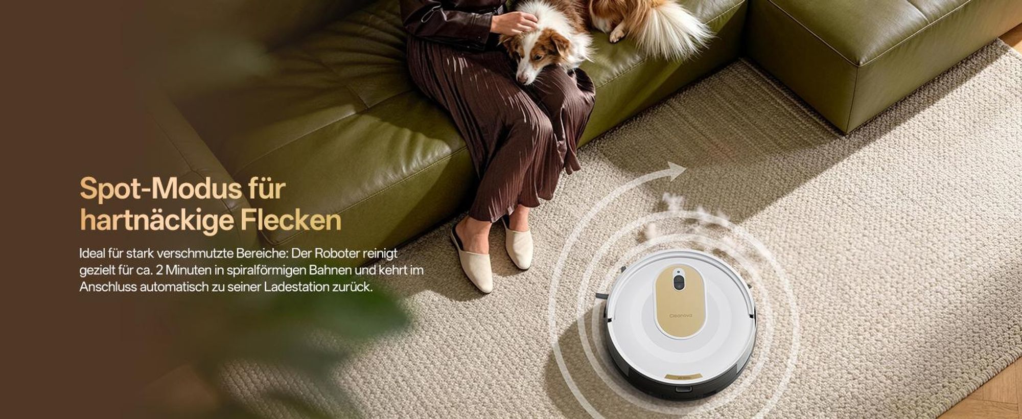 Nass-Trocken-Saugroboter Vactidy W8 Saugroboter mit wischfunktion,3-in-1,Smarte Gyro-Navigation