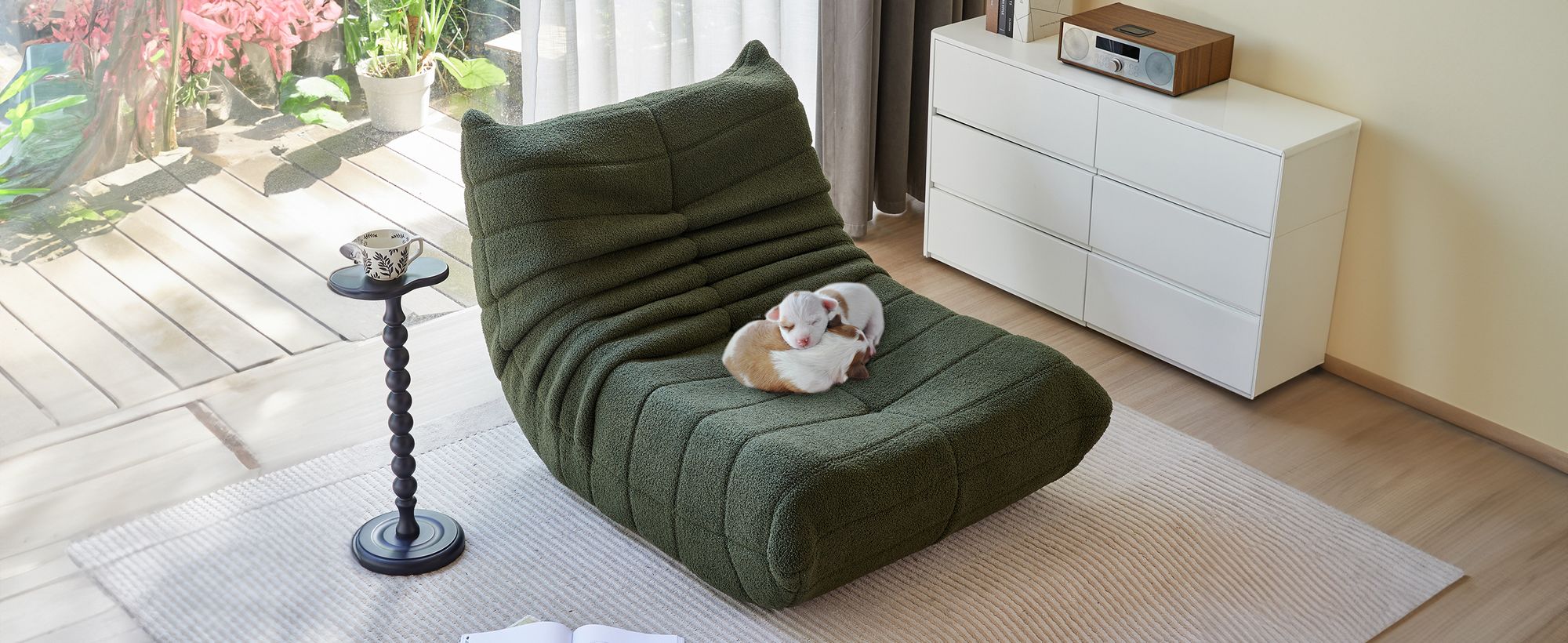 Klassische Sessel, Schlafsofas, sitzkissen boden, Lazy Sofa, Bean bag, für Schlafzimmer, Sitzsack
