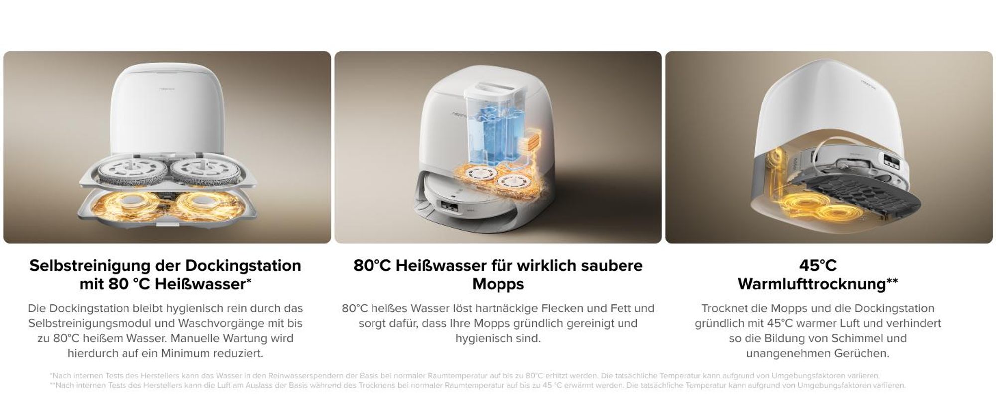 Roborock Qrevo CurvX Saugroboter mit Wischfunktion, 22.000Pa Saugkraft, 7,98 Ultra Slim, Dual Anti-Tangle-System, Reactive Al-Hinderniserkennung(Weiß)