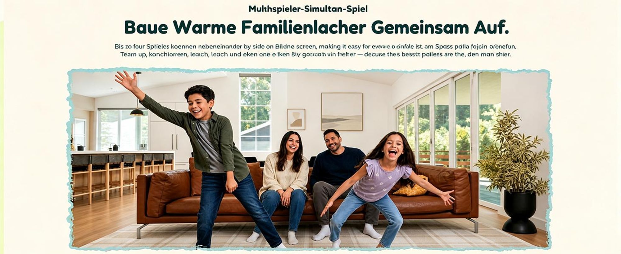 Blackview PlayPop 8 Spielkonsole für TV, 17-Punkt-KI-Tracking, ohne Controller, bis 4 Spieler, 6 Spielkategorien, HDMI, Geschenk für Kinder