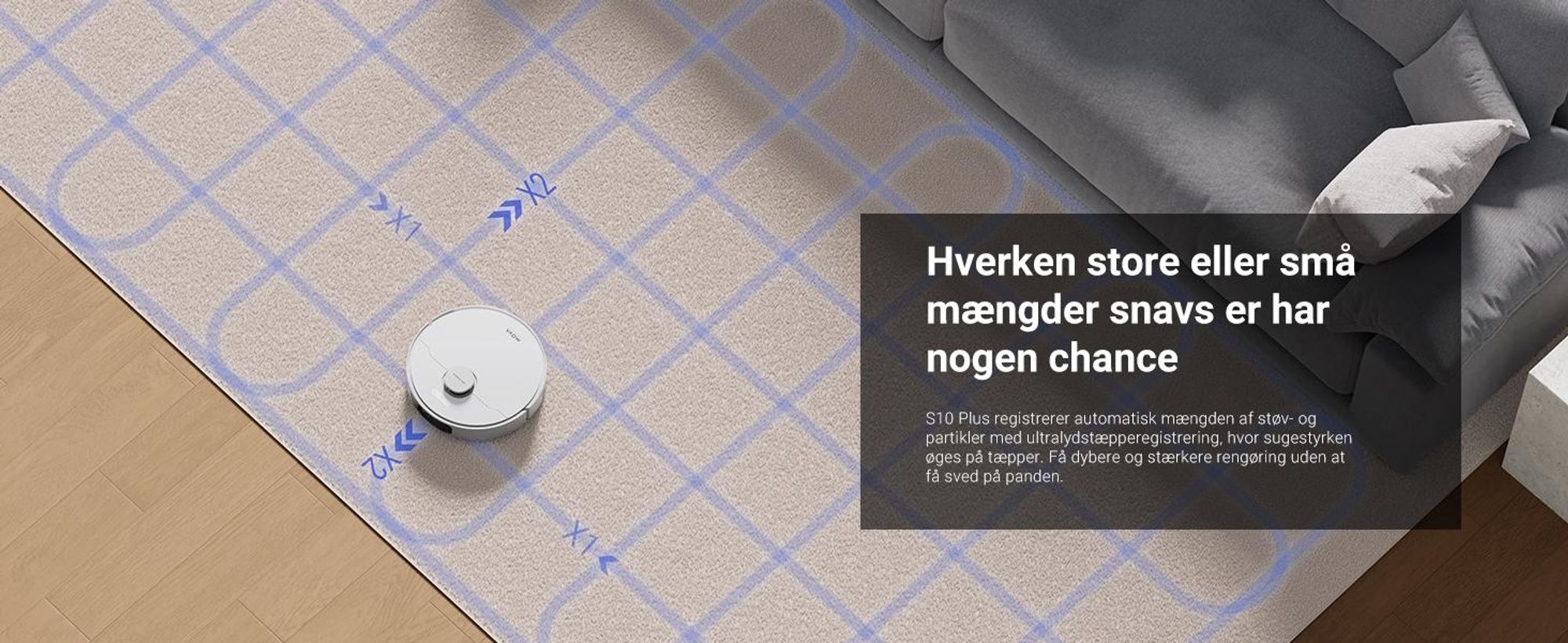 MOVA S10 Plus Roboter Staubsauger & Wischmopp, 7000 Pa, VibroTurbo-Wischen, Auto-Leer bis 90 Tage, 7 mm Hindernisüberwindung