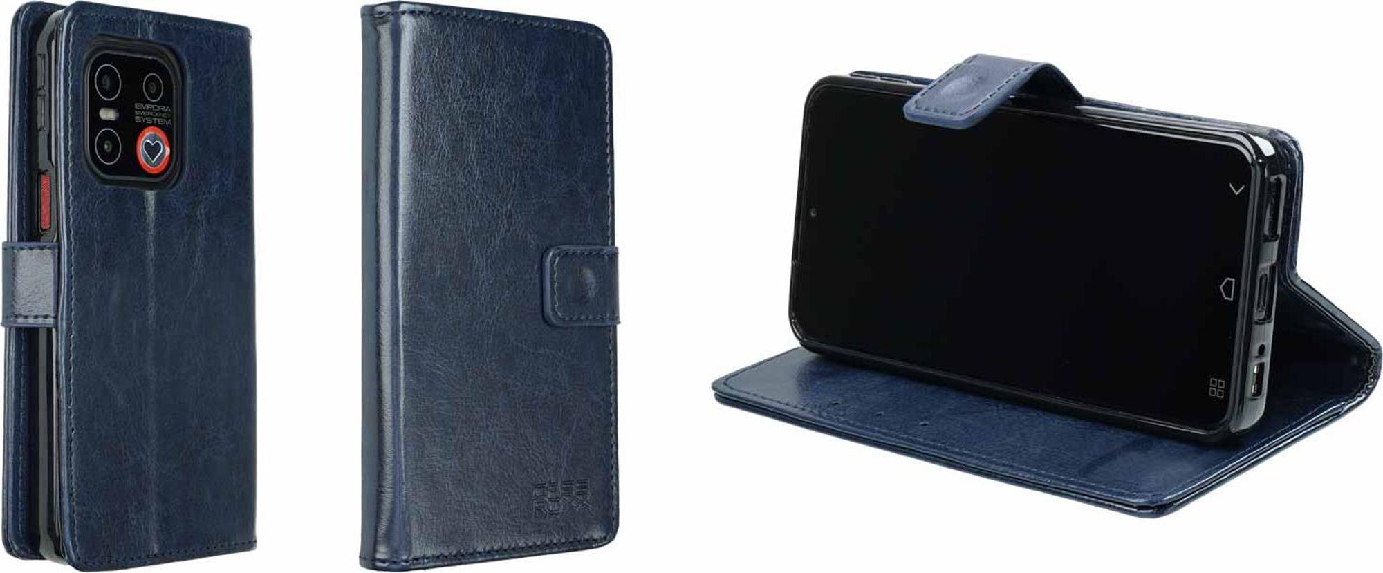 caseroxx Handy Hülle Tasche kompatibel mit Emporia SMART.ME7 / 7lite / 7mini Bookstyle-Case Wallet Case Bild 1