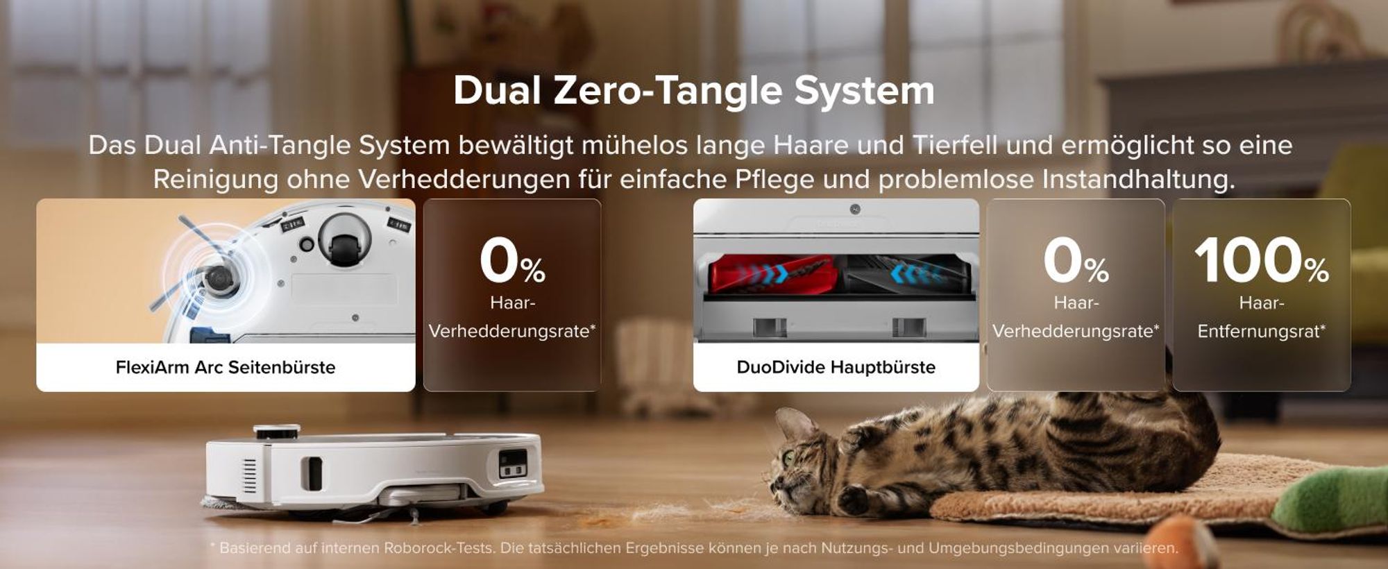 Roborock Qrevo Edge 2 Staubsauger Roboter, 25.000 Pa Saugroboter mit Wischfunktion, Wischmopp-Hebefunktion, 80 °C Moppwäsche mit heißem Wasser, Weiß