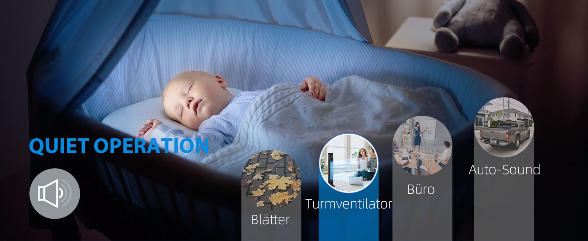 HOMCOM Turmventilator oszillierender 3 Modi Standventilator mit fernbedienung