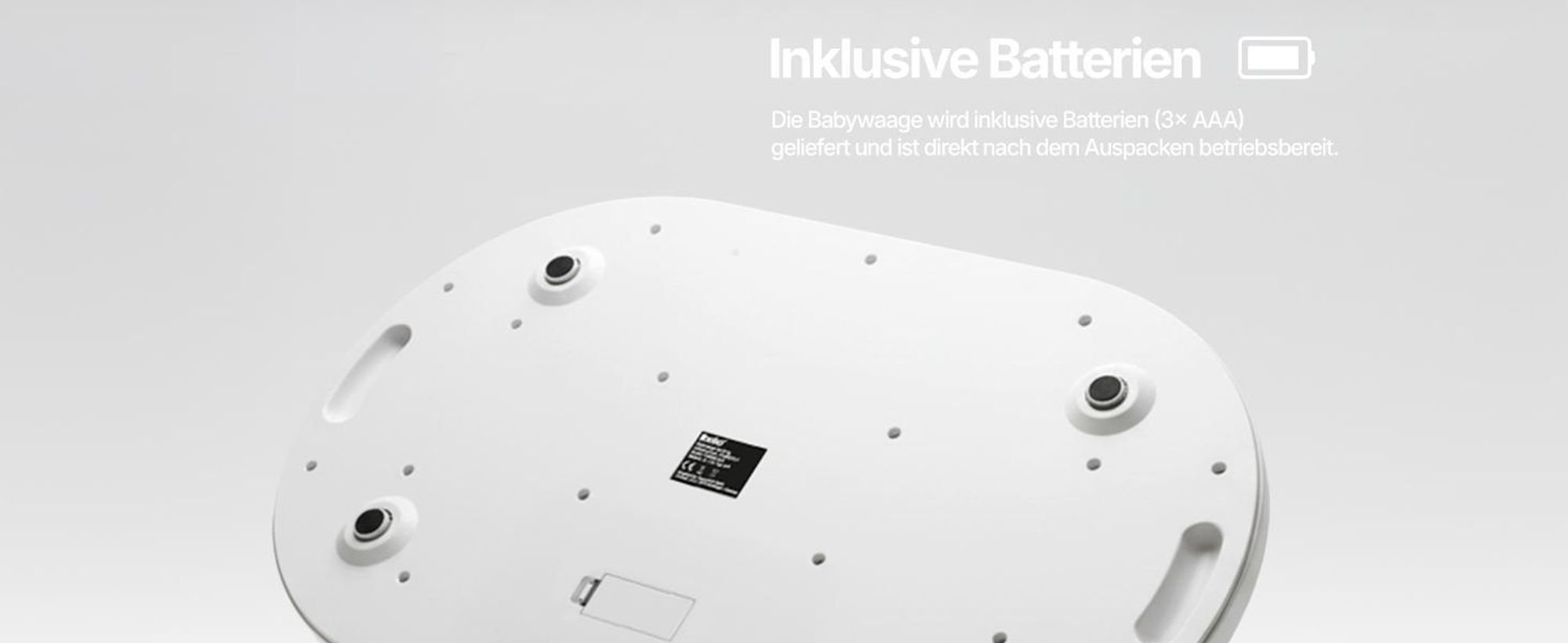 Belko® Babywaage flach digital bis 20kg Baby Waage Stillwaage Tierwaage Kinderwaage Säuglingswaage
