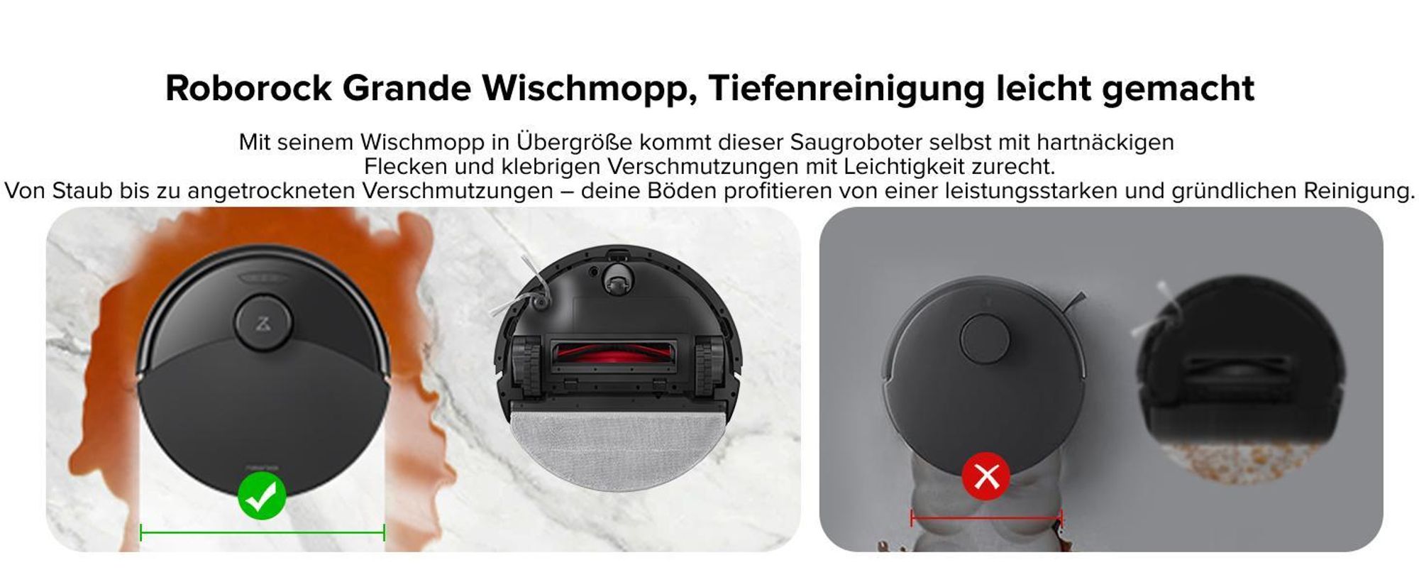 roborock Q5 Pro Staubsauger Roboter 5500Pa mit wischfunktion, saugroboter wischroboter mit DuoRoller-Bürste, PreciSense-LiDAR-Navigation, 3D Mapping