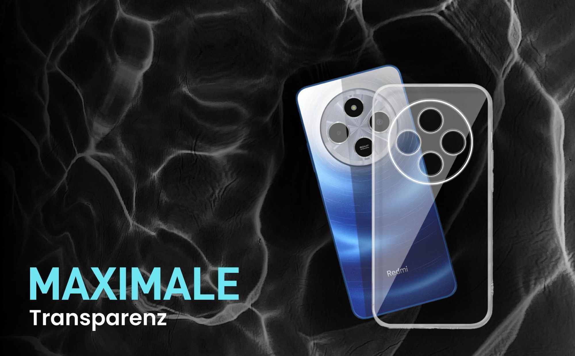 Flexible, exakt passgenaue Smartphonehülle für Xiaomi Redmi 14C