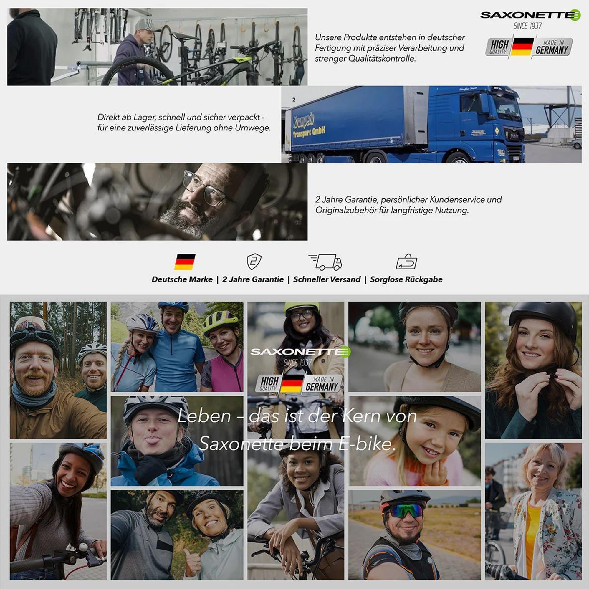 SAXONETTE Comfort plus 5.0 , ebike , 418 Wh Intube-Akku große Reichweite für den Alltag, E-Bike, Elektrofahrrad (Ramenhöhe 45 , Silver)
