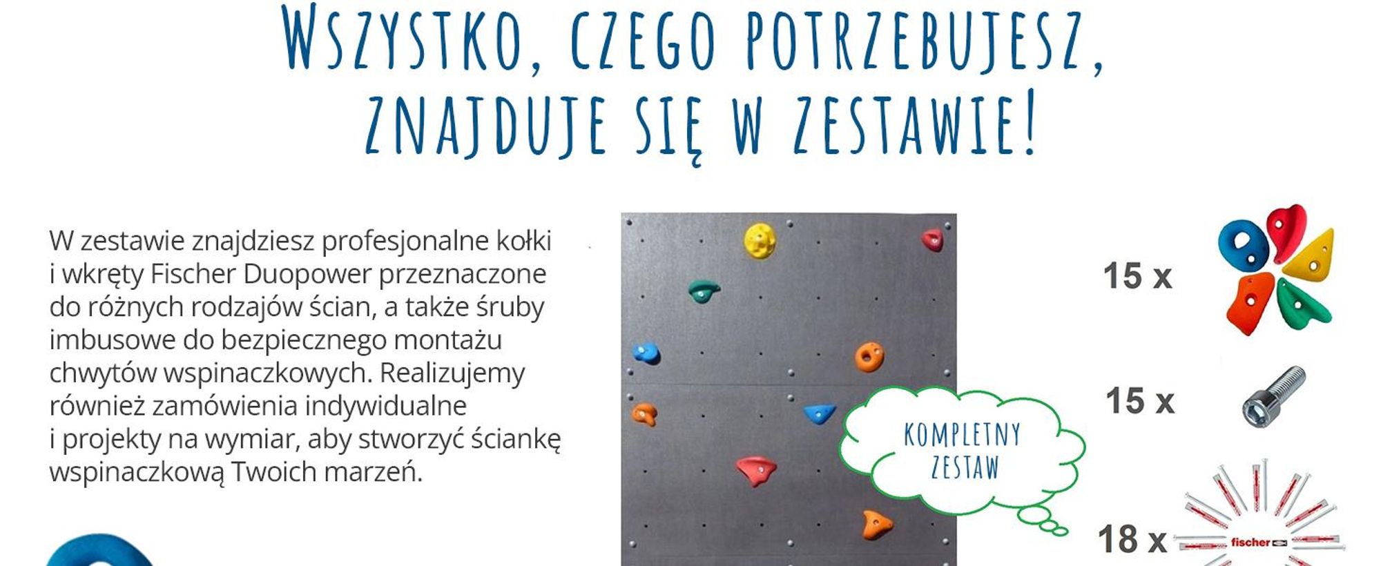 Create for You - Ścianka wspinaczkowa dla dzieci + 15 kamieni - Czarna ścianka boulderowa do ogrodu, na plac zabaw, domku - Wodoodporna 180x120 cm