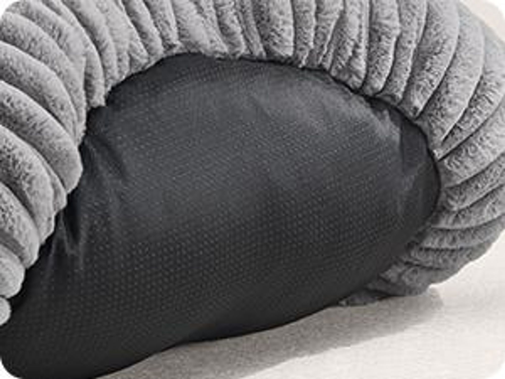 Feandrea Hundebett, mittelgroßes Katzenbett, 60 cm, Hundekörbchen, Hundekissen waschbar