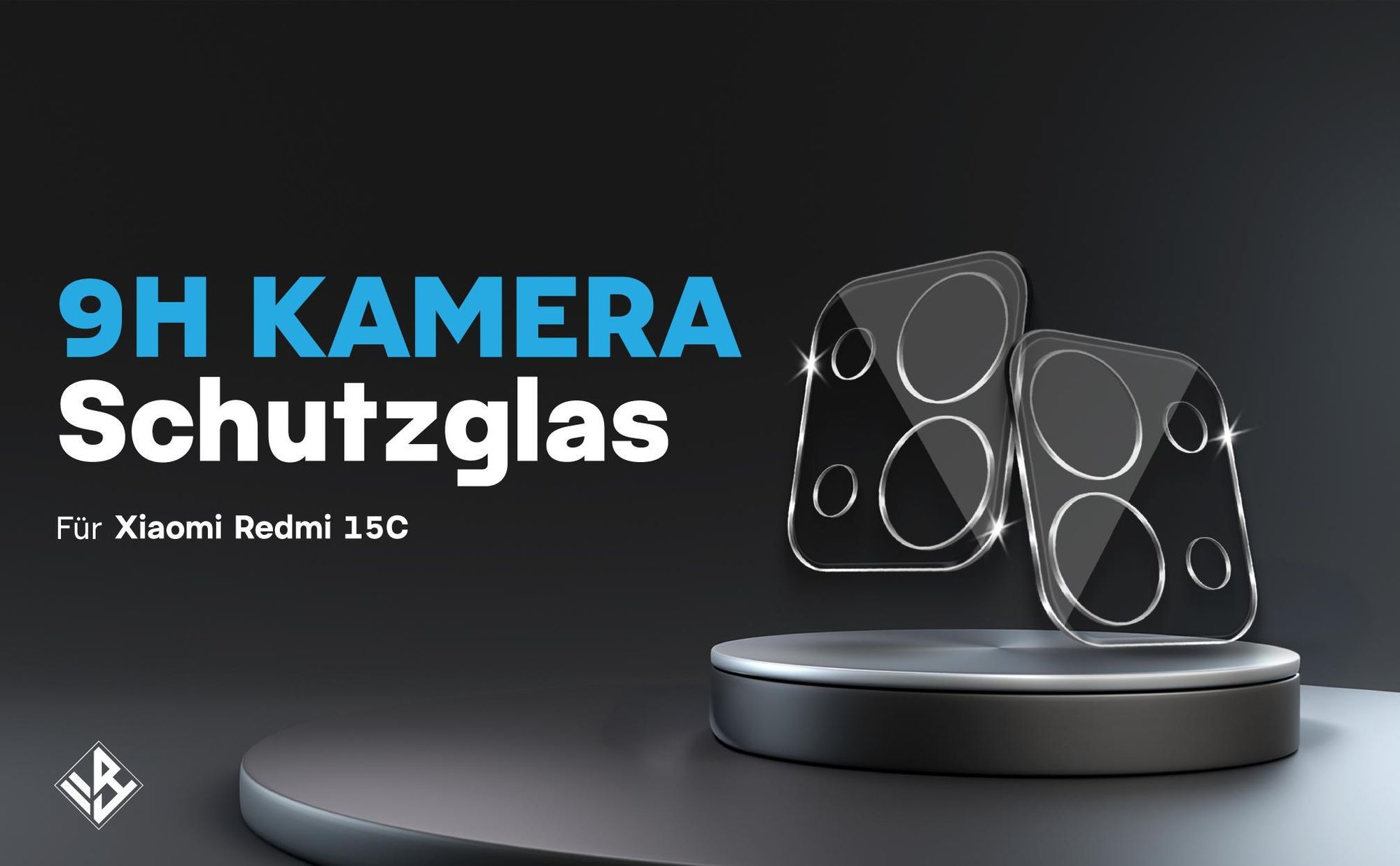 2er Set Kameraschutzglas für Xiaomi Redmi 15C in 9H Härte