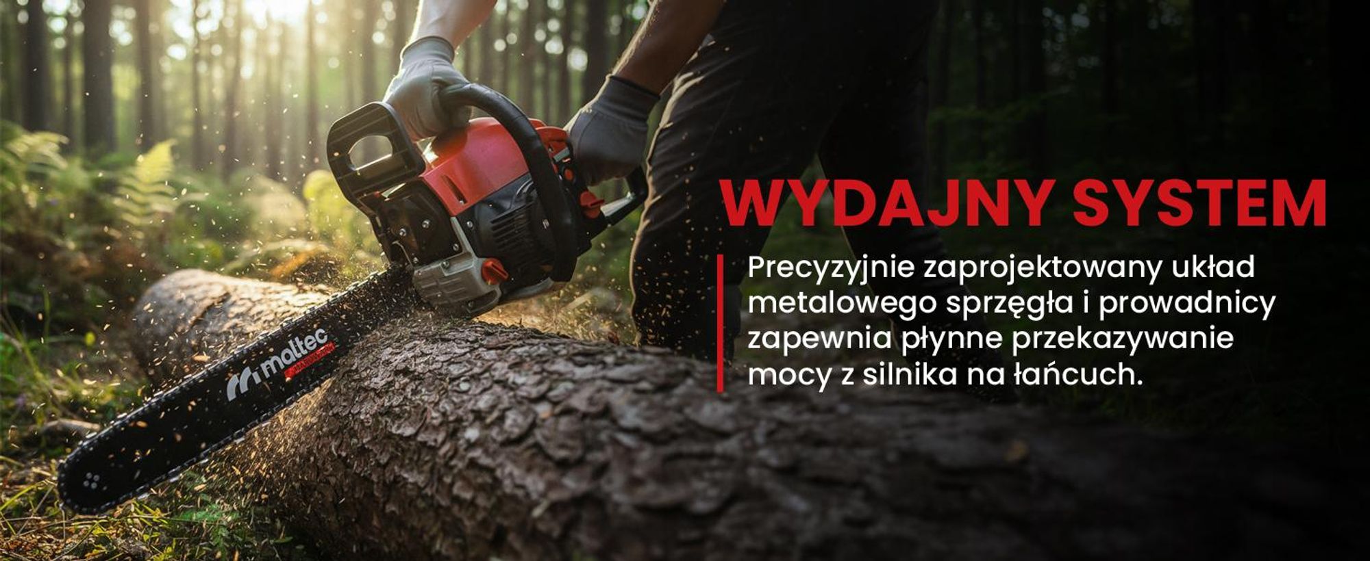 Piła Łańcuchowa Spalinowa Pilarka Prowadnice Olej 5,7km Duży Zestaw Mocna