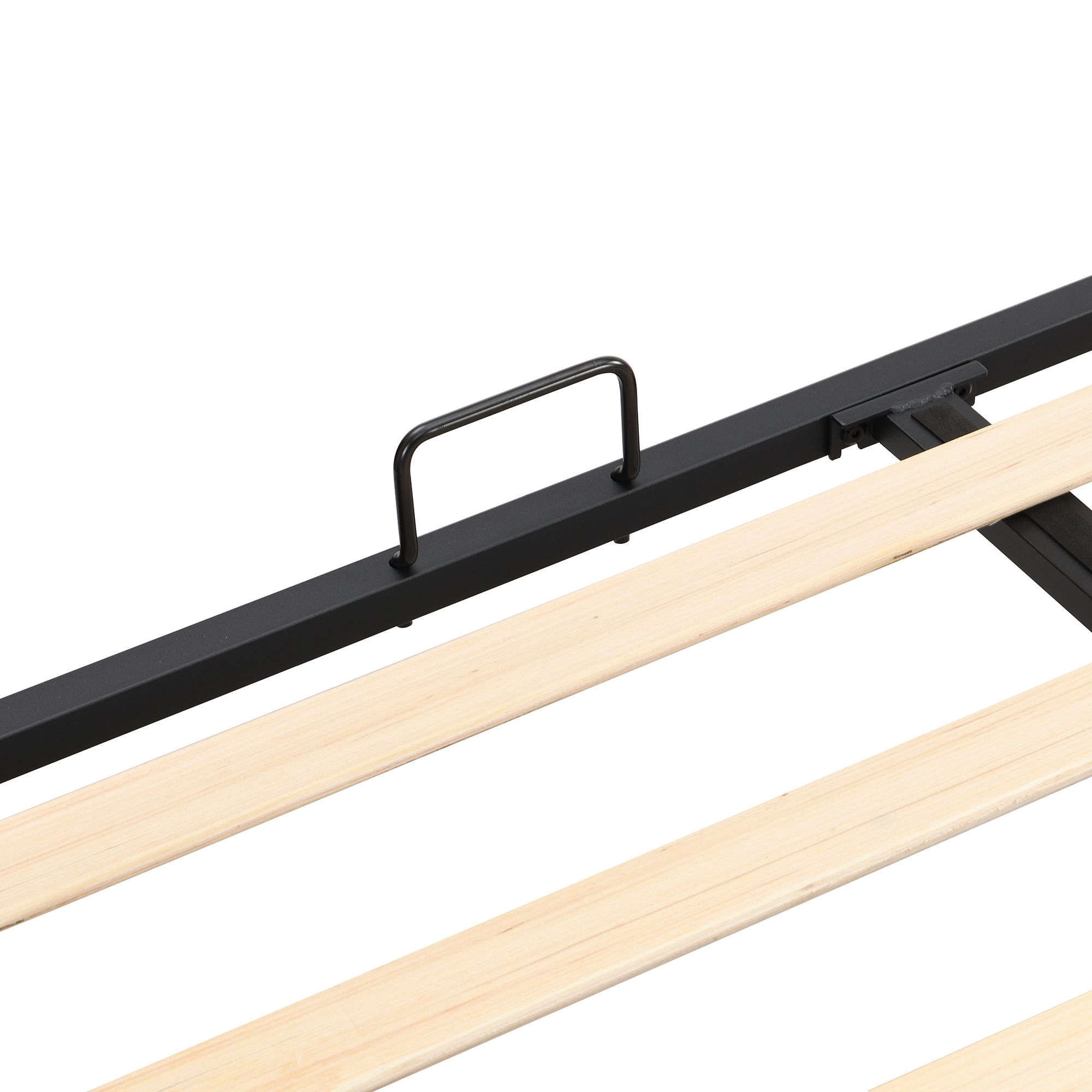 Flieks Polsterbett 160x200cm Jugendbett mit Lattenrost, Doppelbett Klassische Betten Kinderbett Massivholzbett, Samt, Grau