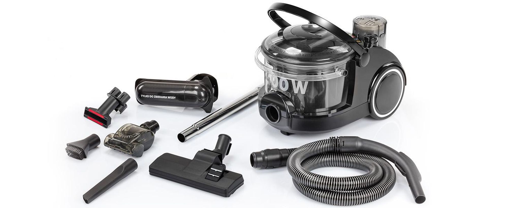Wasserstaubsauger mit Wasserfilter, leistungsstarker Industrie-Bora MPM MOD-47 2400 W