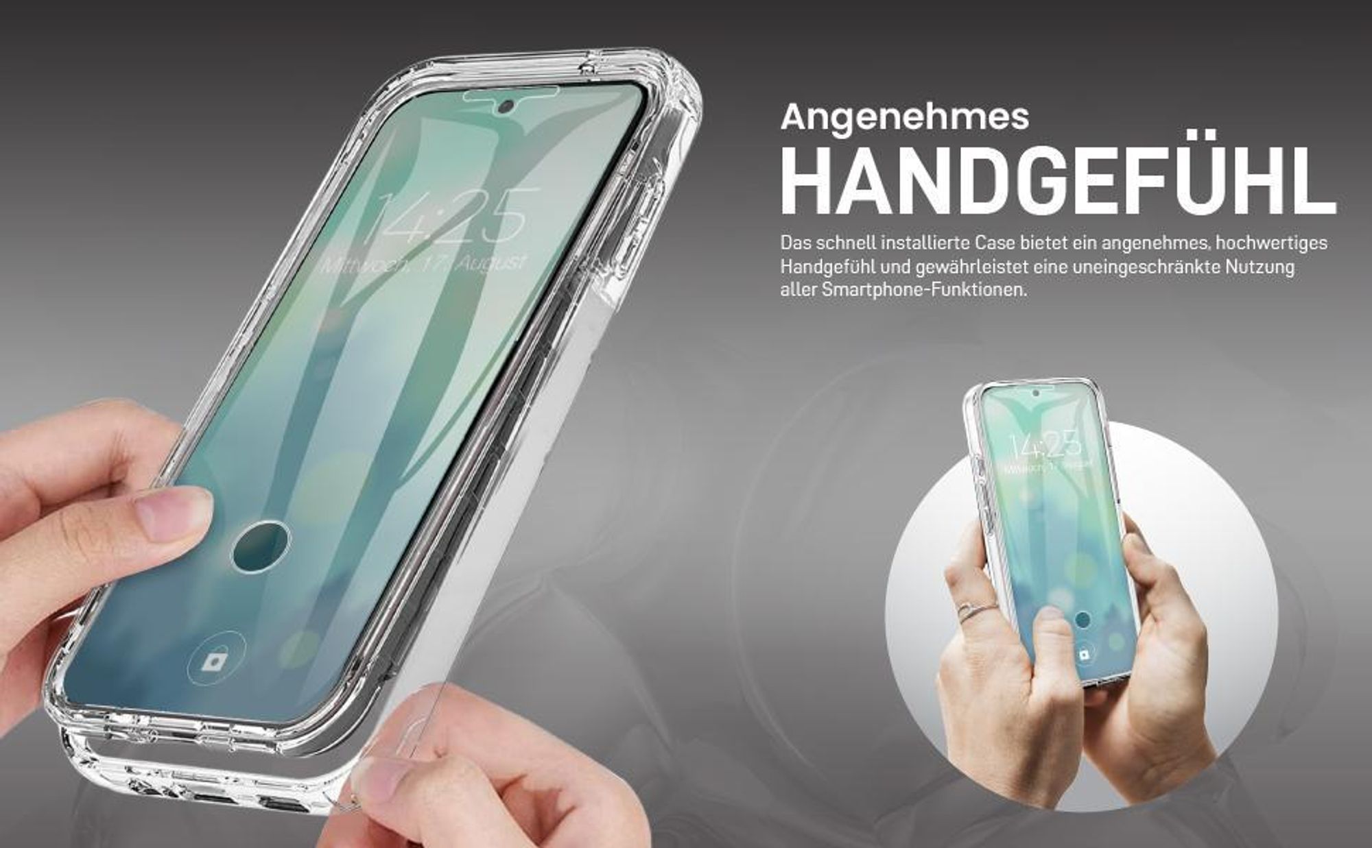 360 Grad Handyhülle für Samsung Galaxy S24 Front und Backcover