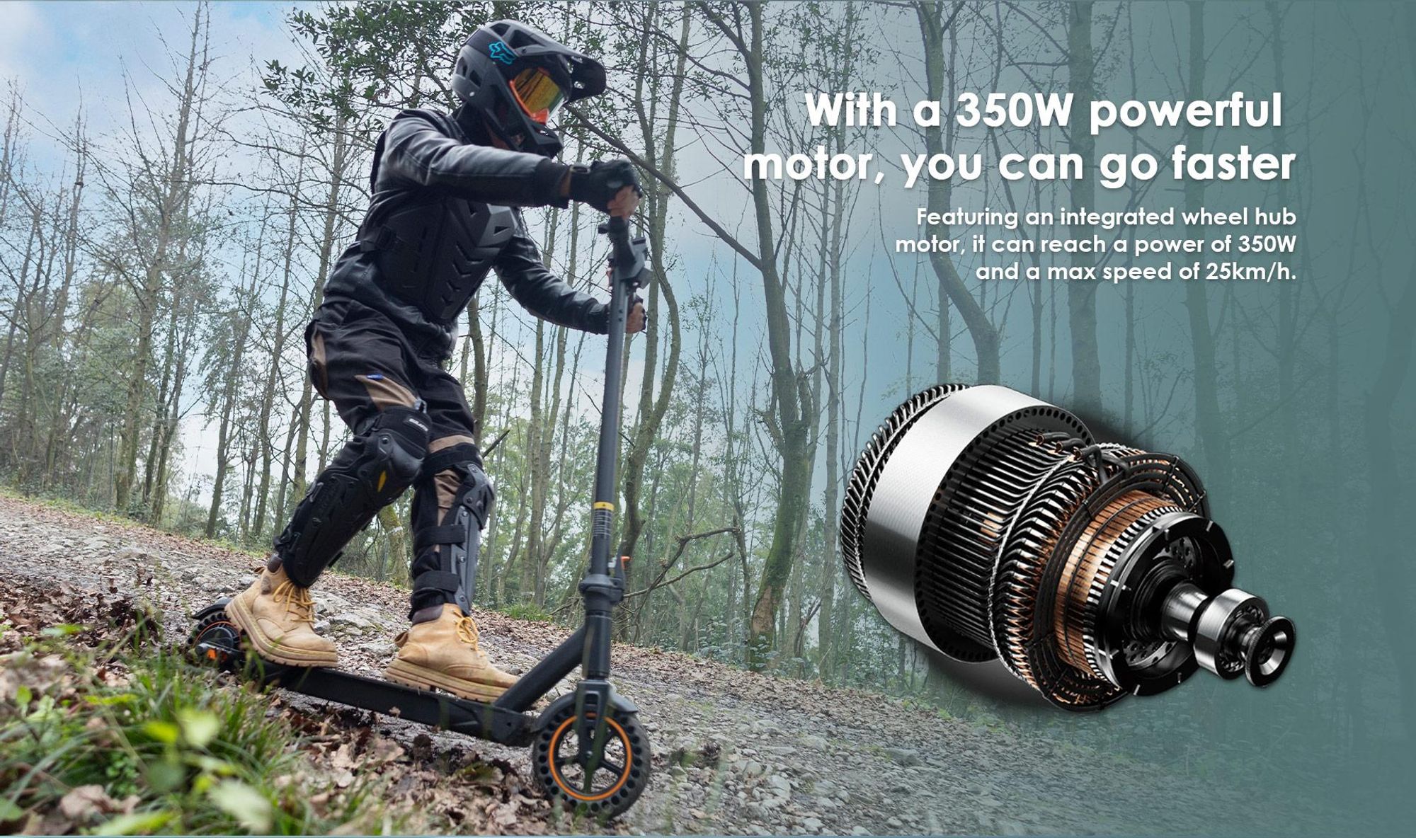 S1 Max - Trottinette Électrique Pliable - Batterie 36V 10,4Ah - Pneus 8 Pouces - Autonomie 39km - IP54 Imperméable - Nior