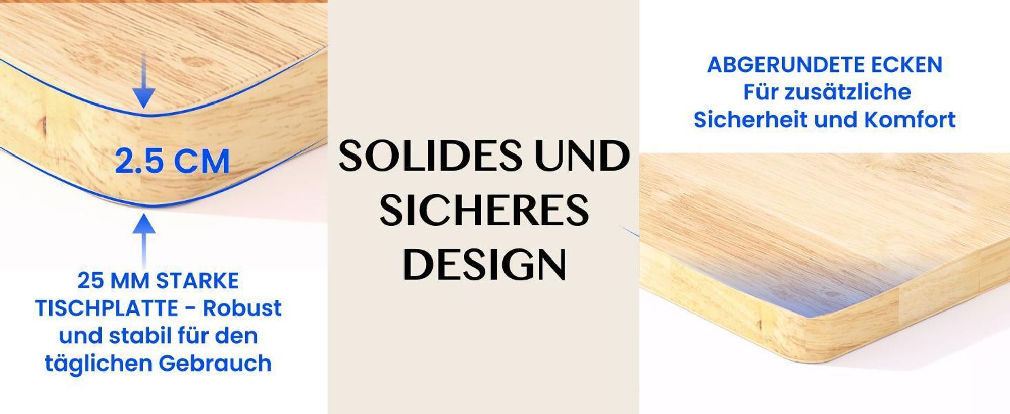 FLEXISPOT Höhenverstellbarer Schreibtisch 160x80 cm, 25 mm Gummiholz-Tischplatte, 2 Motoren, 120 kg Tragkraft, 4 Speicherplätze, Schwarz